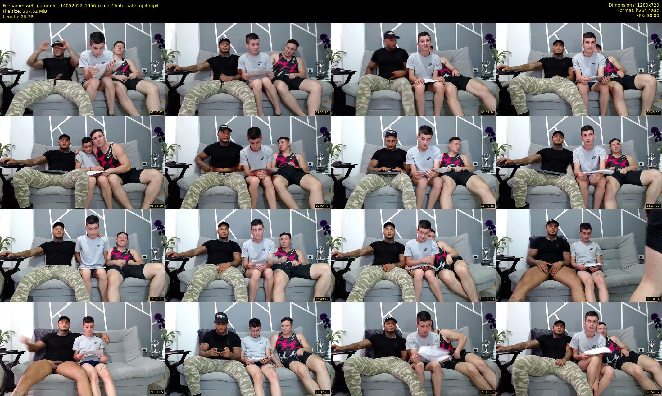 web_gammer_ — 29 minute Chaturbate male cam show recording, 720p, May 14, 2022