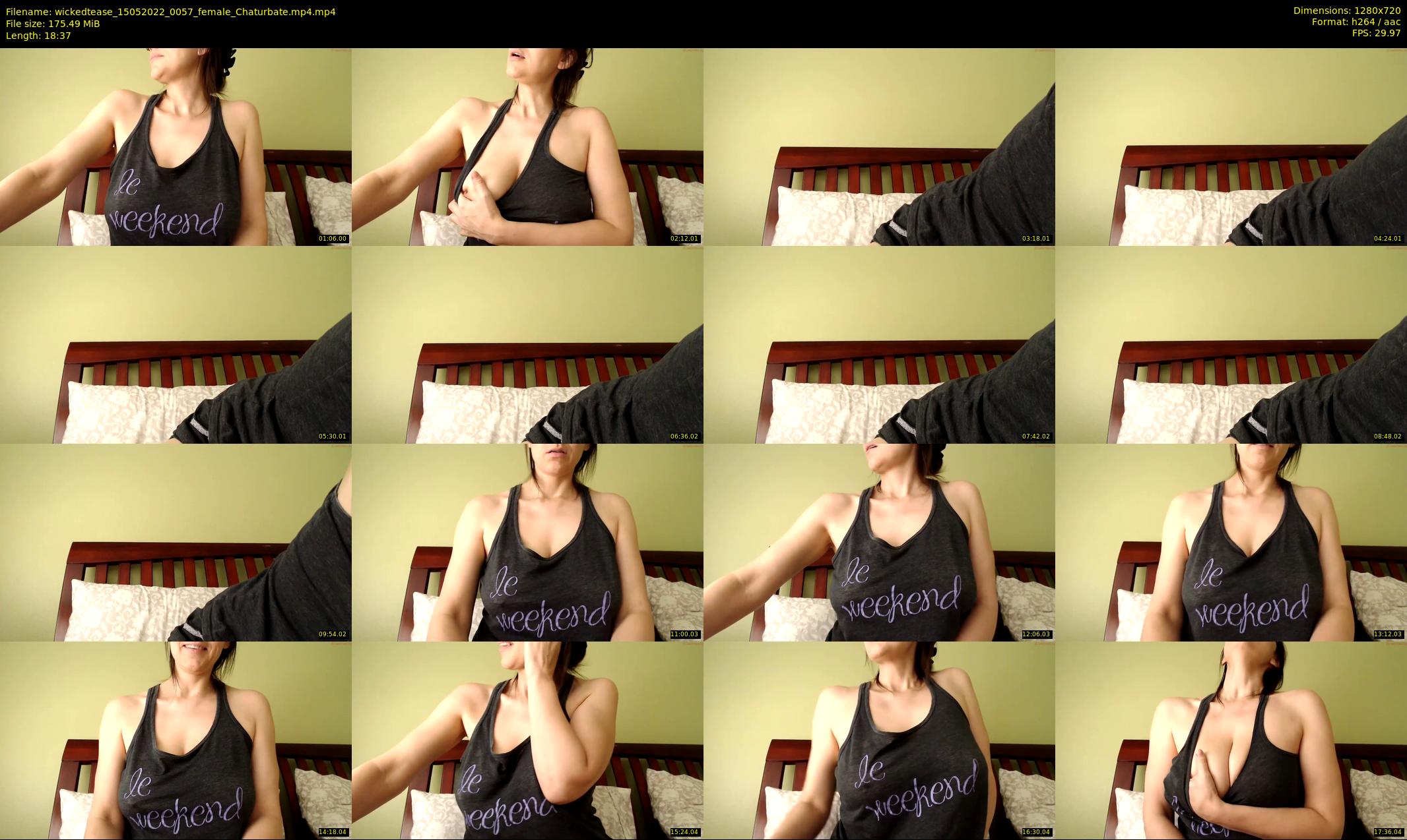 wickedtease — 19 minute Chaturbate female cam show recording, 720p, May 15, 2022