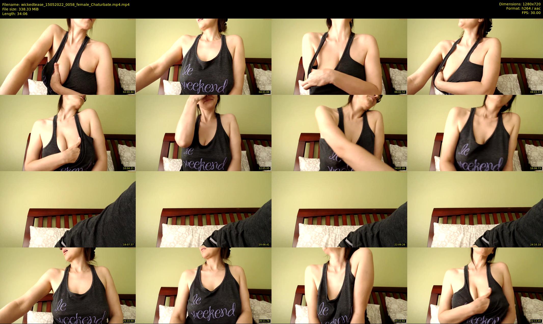 wickedtease — 35 minute Chaturbate female cam show recording, 720p, May 15, 2022