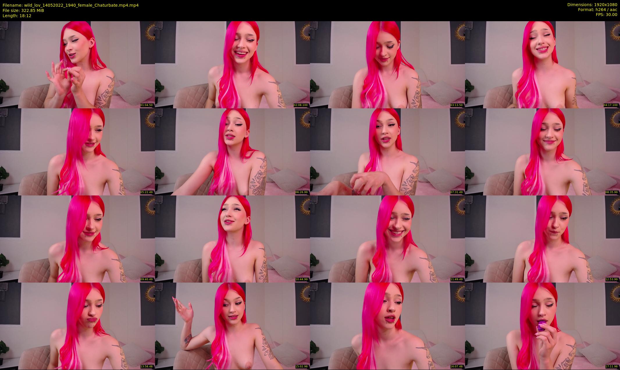 wild_lov — 19 minute Chaturbate female cam show recording, 1080p, May 14, 2022