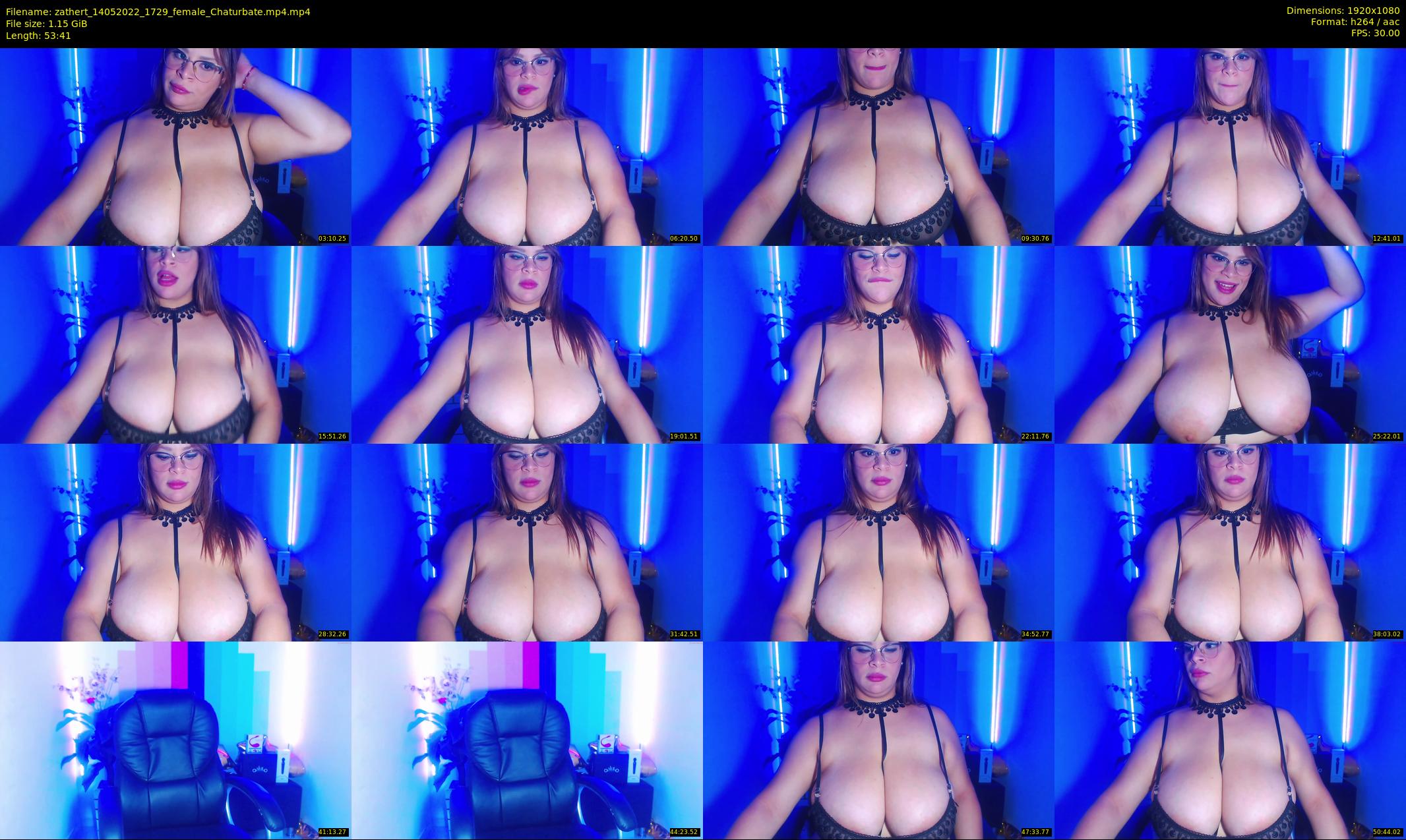 zathert — 54 minute Chaturbate female cam show recording, 1080p, May 14, 2022