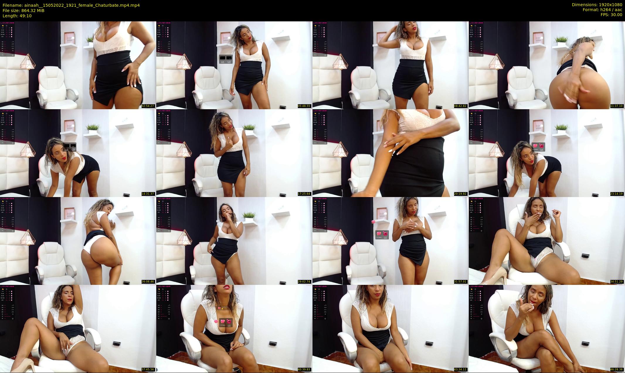 ainaah_ — 50 minute Chaturbate female cam show recording, 1080p, May 15, 2022