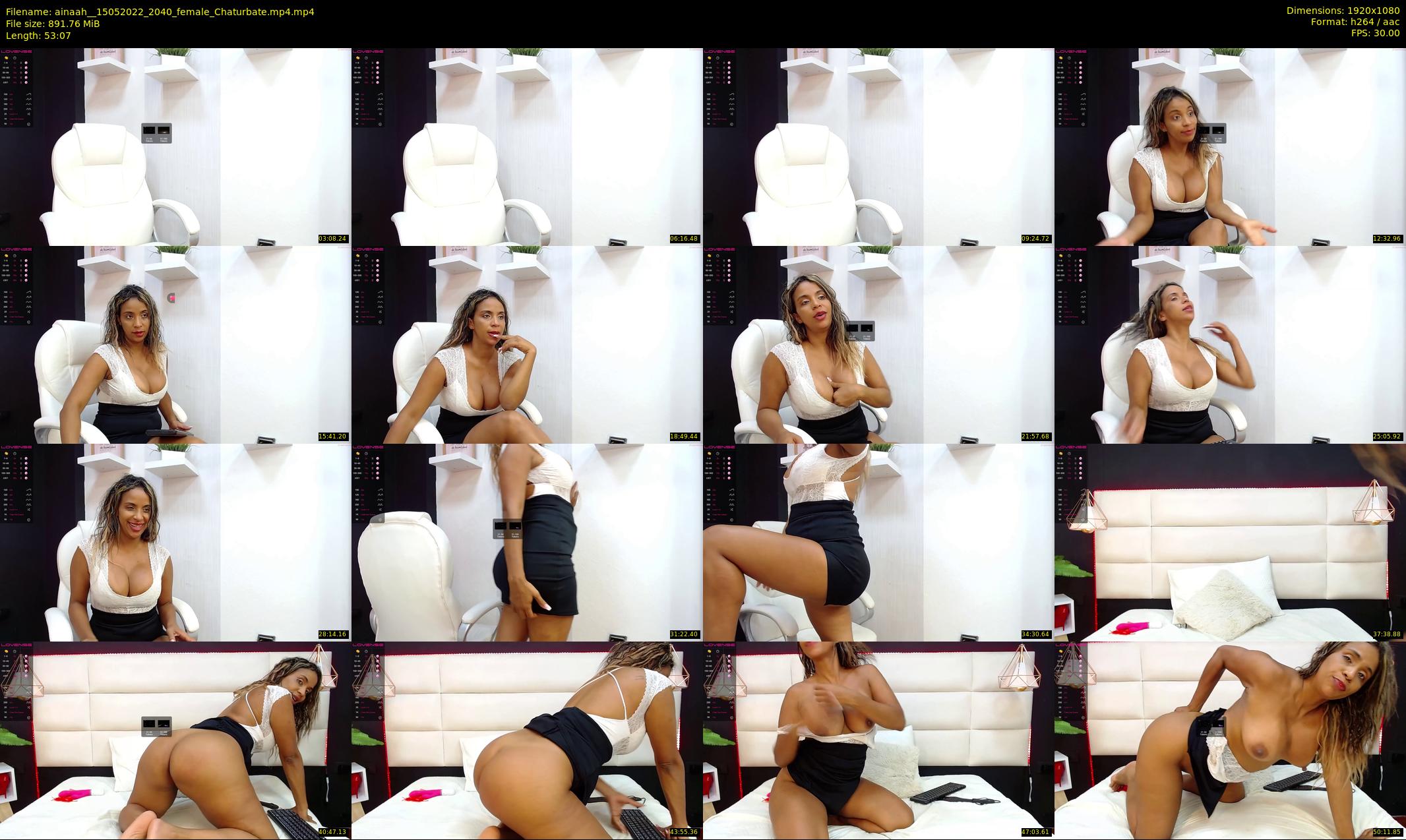 ainaah_ — 54 minute Chaturbate female cam show recording, 1080p, May 15, 2022