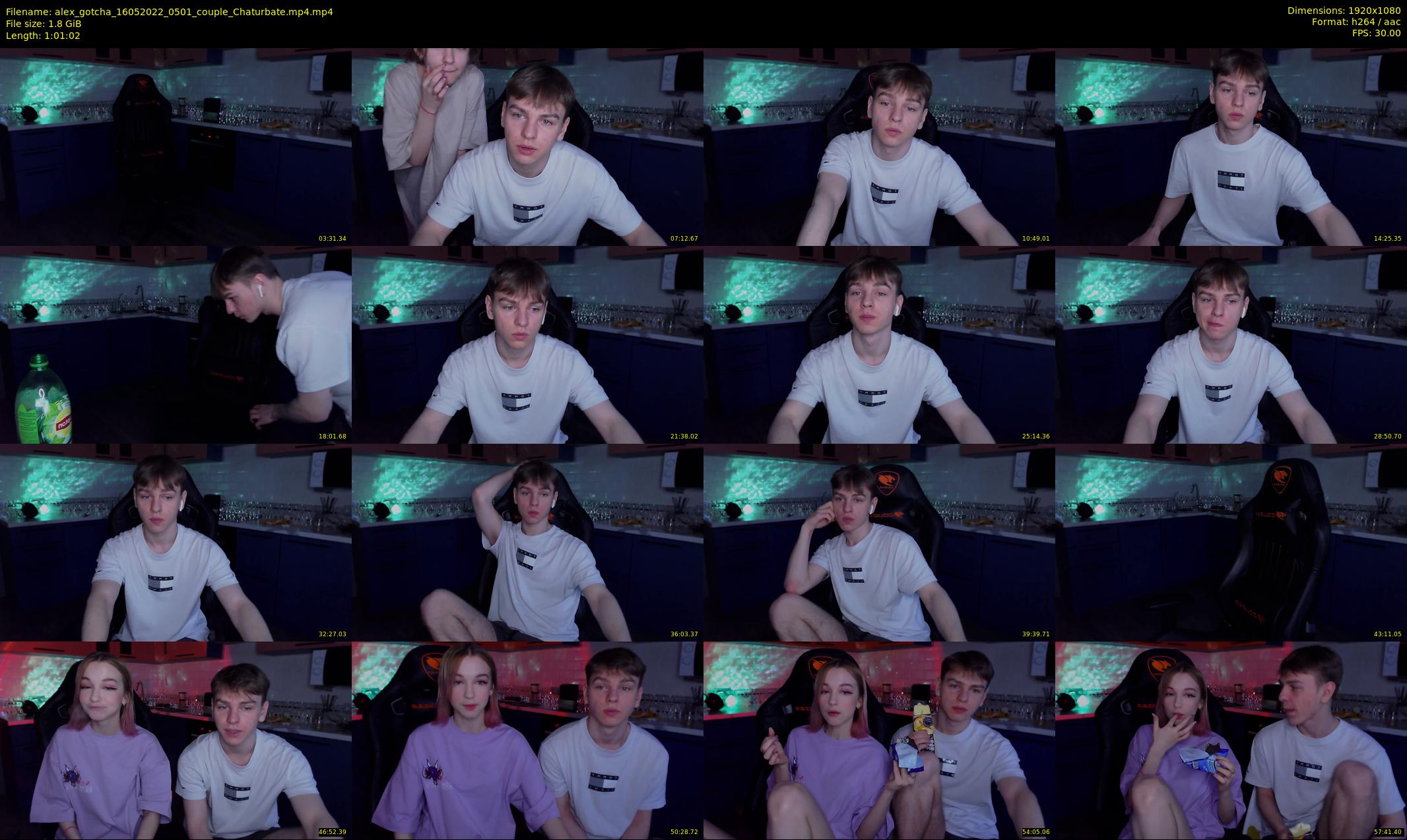 alex_gotcha — 62 minute Chaturbate male cam show recording, 1080p, May 16, 2022