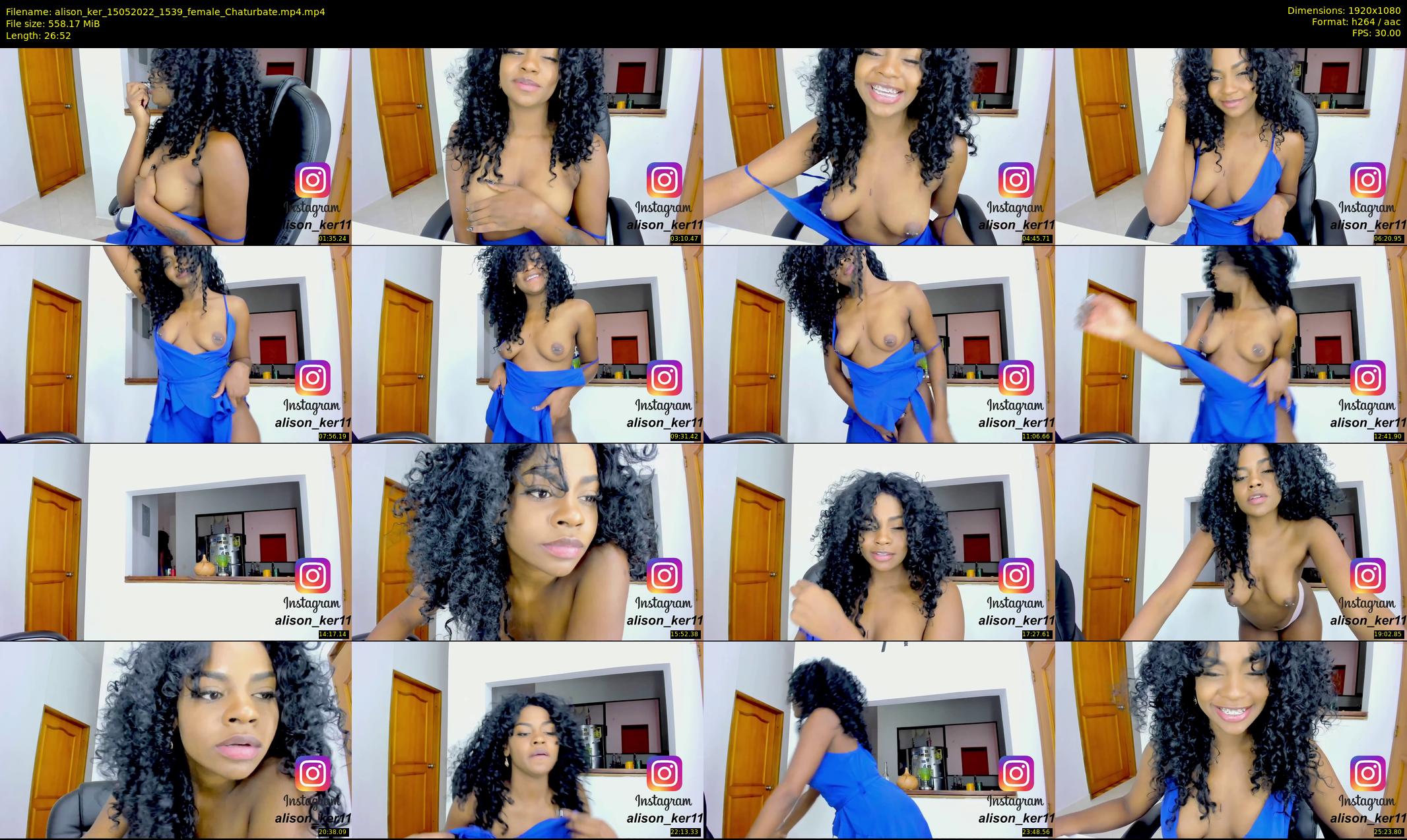 alison_ker — 27 minute Chaturbate female cam show recording, 1080p, May 15, 2022