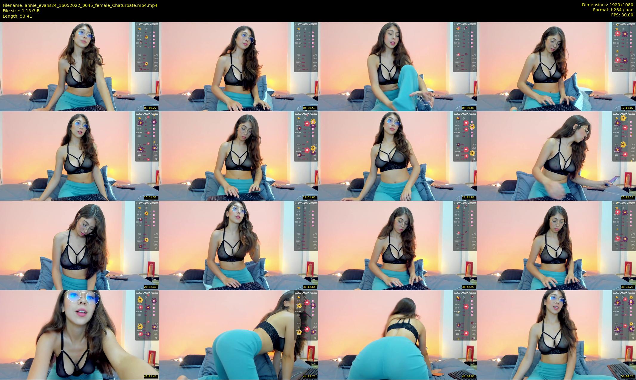 annie_evans24 — 54 minute Chaturbate female cam show recording, 1080p, May 16, 2022