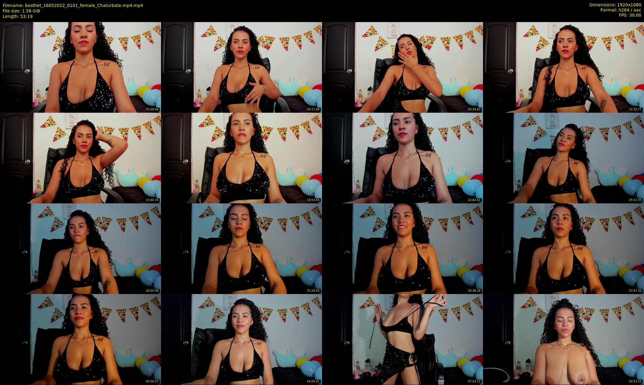 basthet — 54 minute Chaturbate female cam show recording, 1080p, May 16, 2022