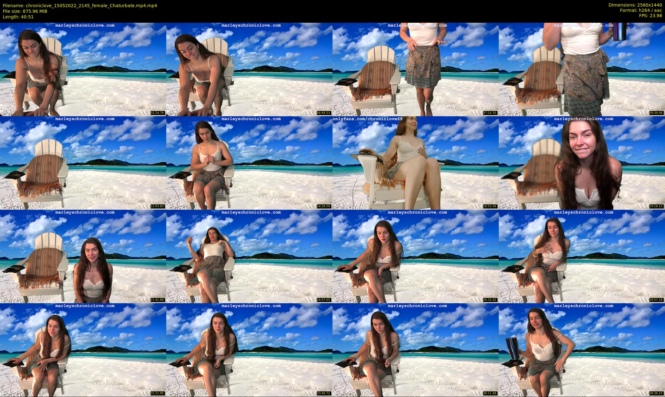 chroniclove — 41 minute Chaturbate female cam show recording, 1080p, May 15, 2022