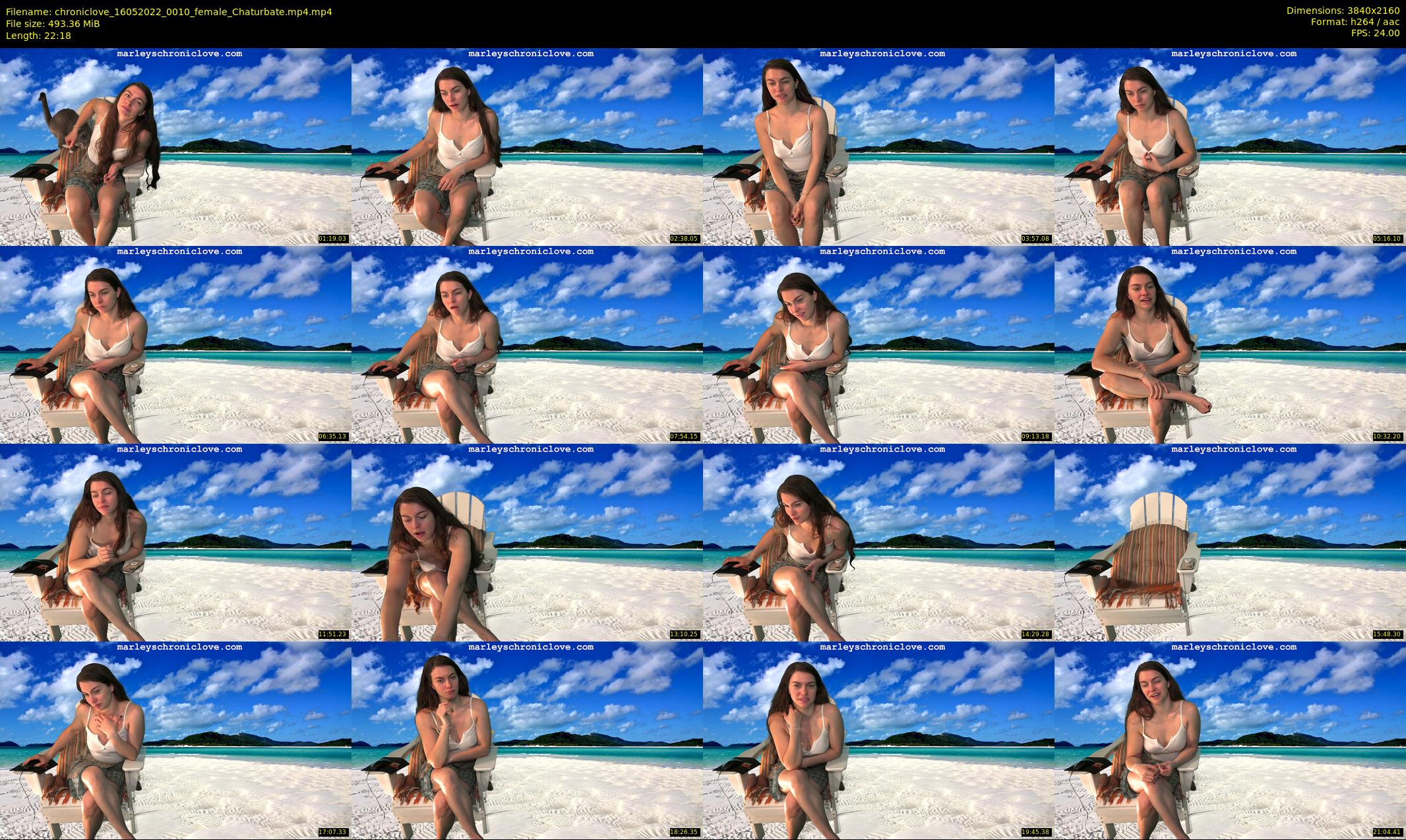 chroniclove — 23 minute Chaturbate female cam show recording, 4K, May 16, 2022