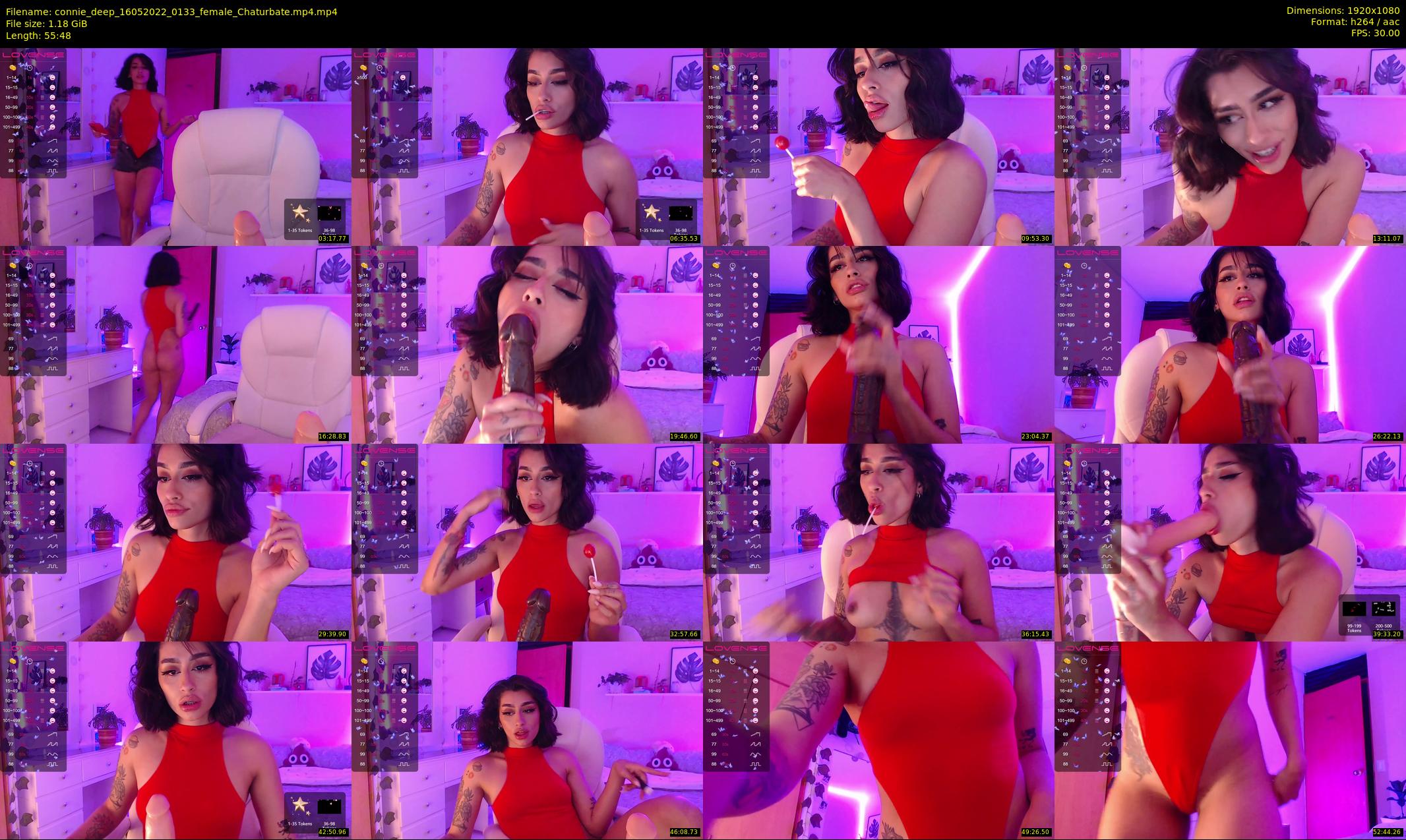connie_deep — 56 minute Chaturbate female cam show recording, 1080p, May 16, 2022