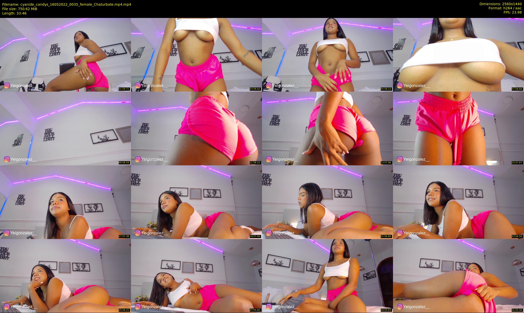 cyanide_candys — 34 minute Chaturbate female cam show recording, 1080p, May 16, 2022