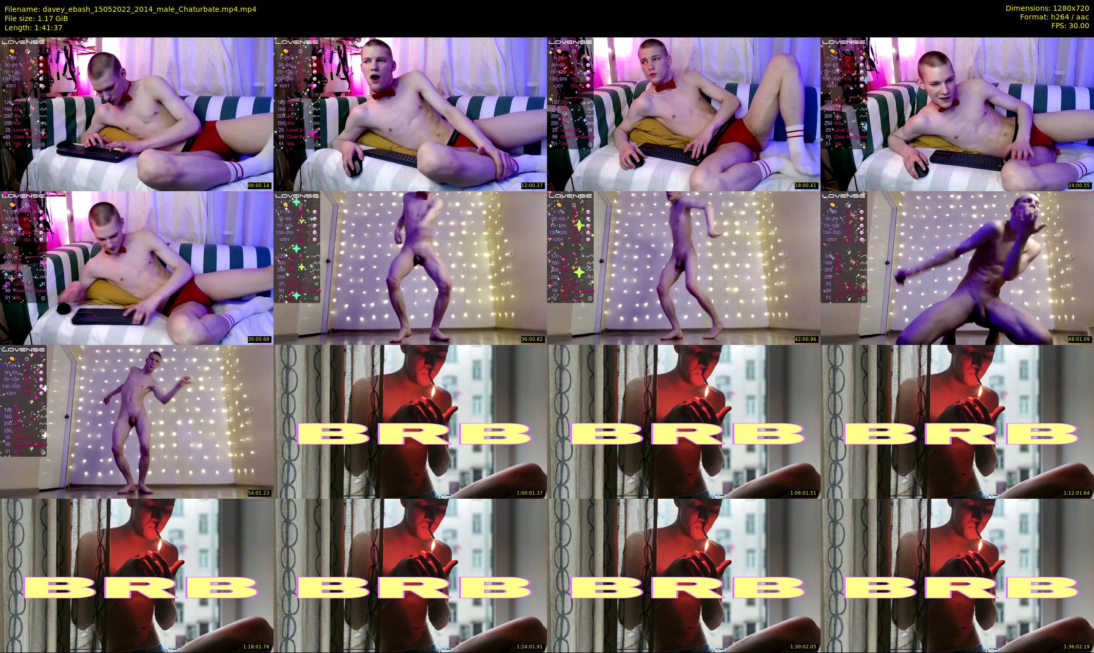 davey_ebash — 102 minute Chaturbate male cam show recording, 720p, May 15, 2022