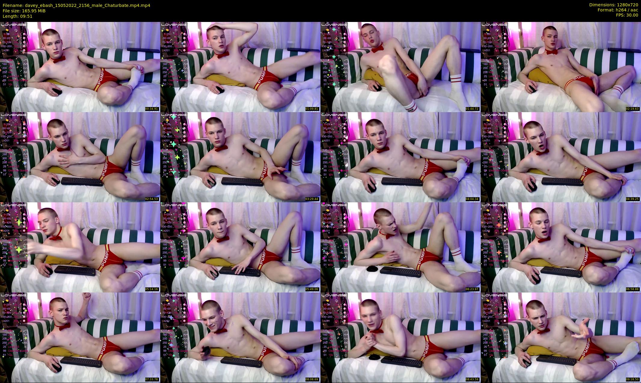 davey_ebash — 10 minute Chaturbate male cam show recording, 720p, May 15, 2022