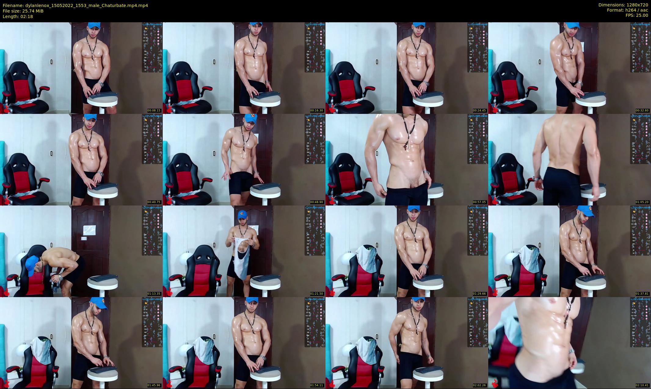 dylanlenox — 3 minute Chaturbate male cam show recording, 720p, May 15, 2022