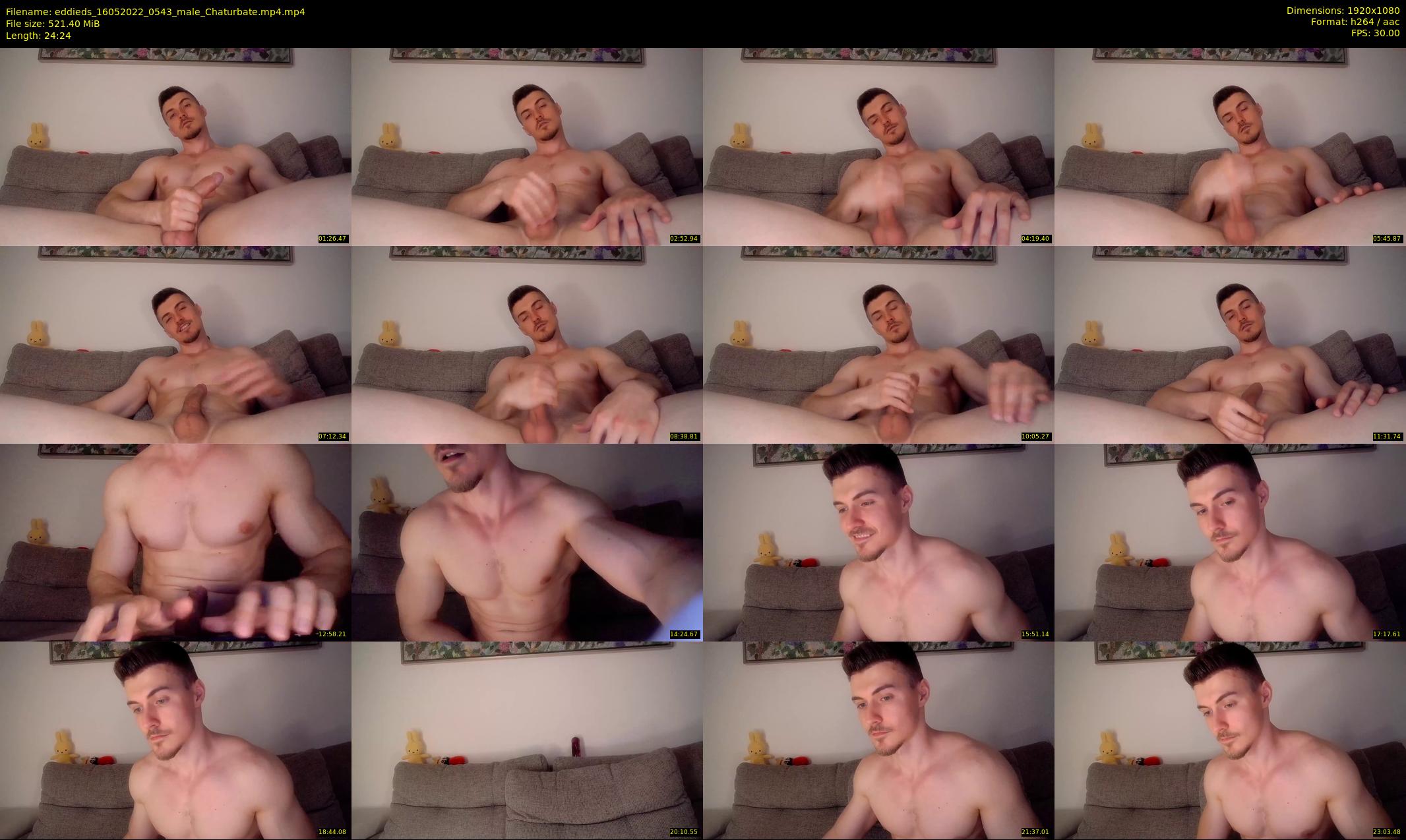 eddieds — 25 minute Chaturbate male cam show recording, 1080p, May 16, 2022