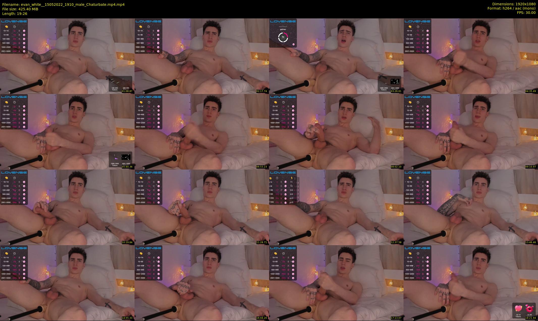 evan_white_ — 20 minute Chaturbate male cam show recording, 1080p, May 15, 2022