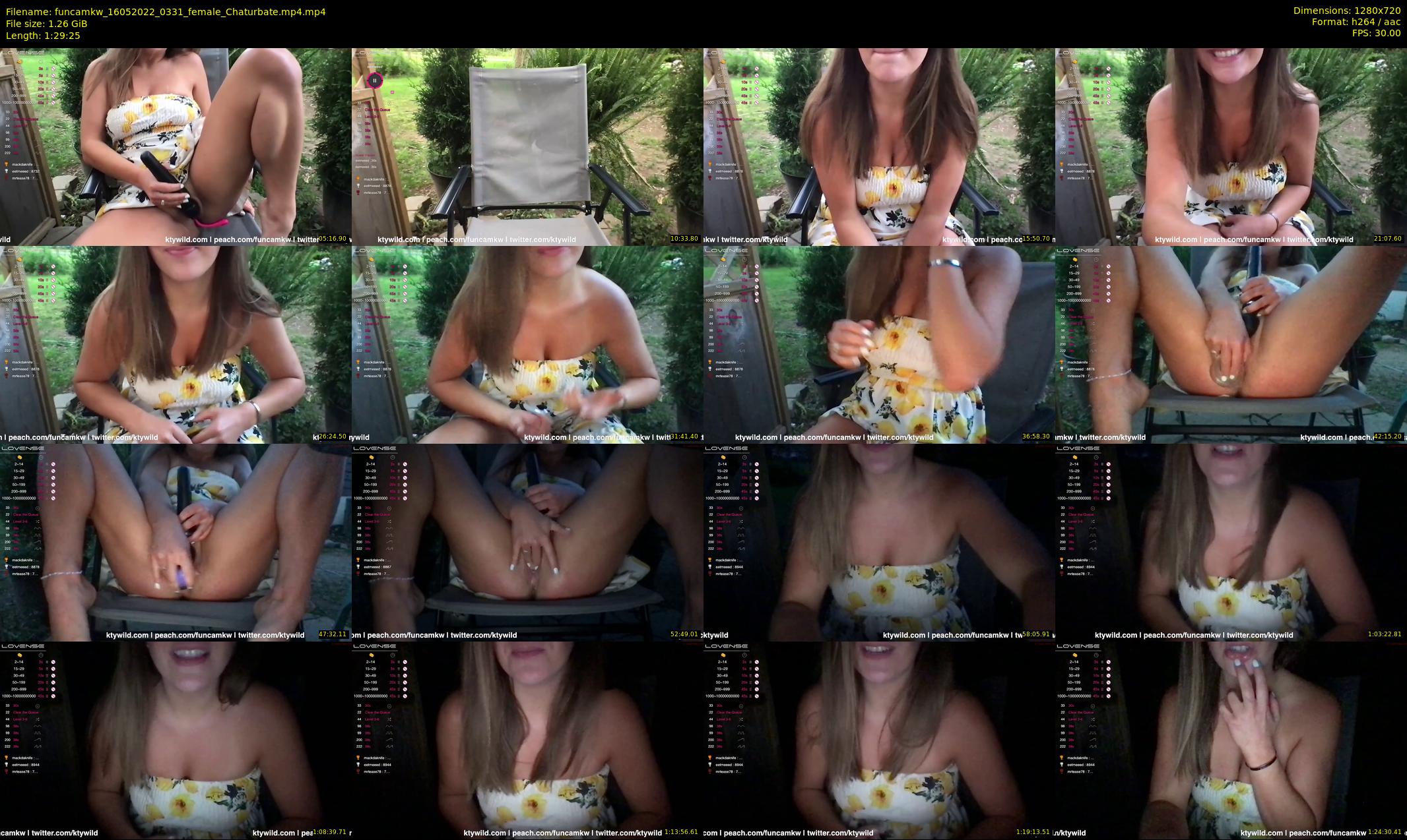 funcamkw — 90 minute Chaturbate female cam show recording, 720p, May 16, 2022