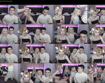 hizgi — 55 minute Chaturbate couple cam show recording, 1080p, May 16, 2022