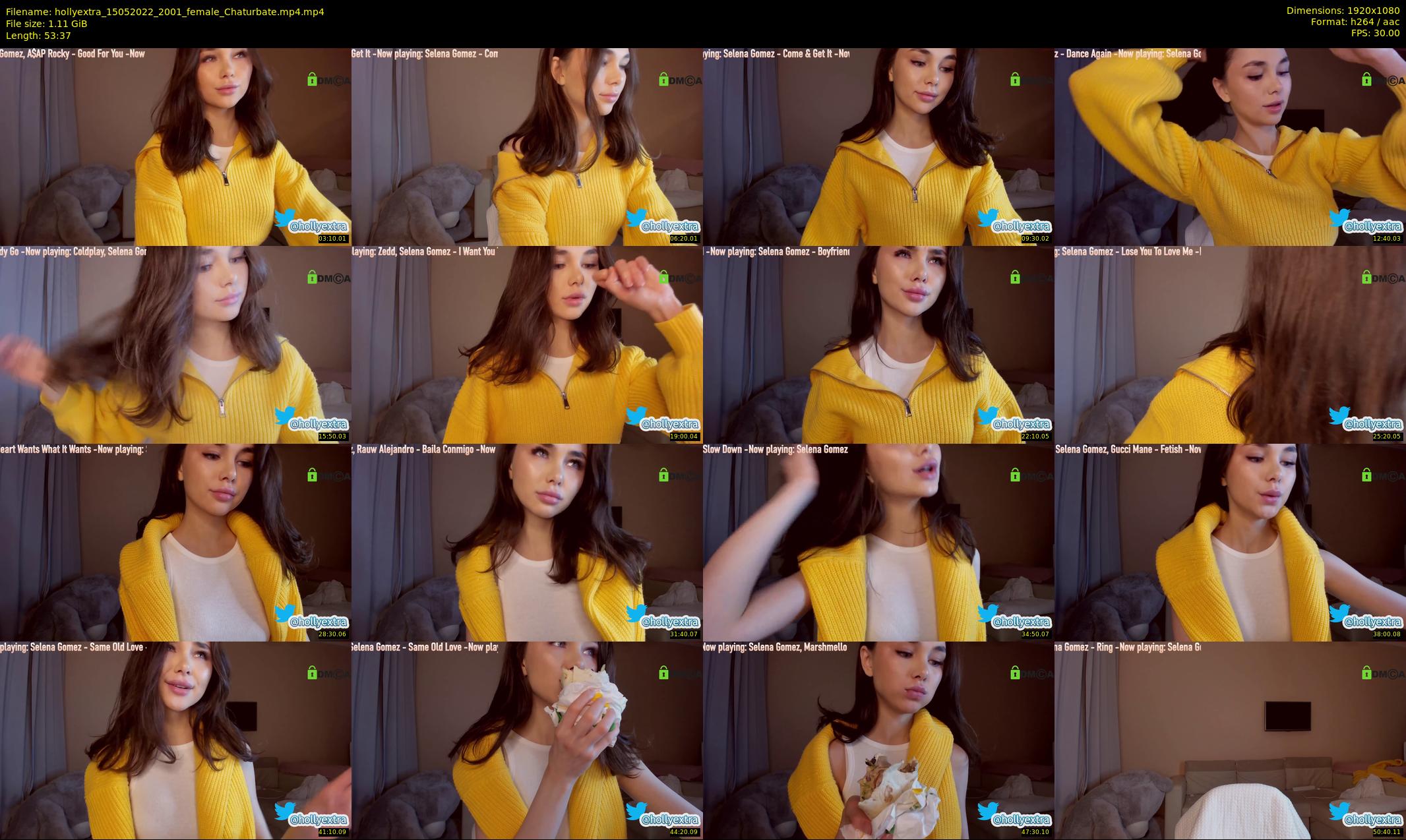 hollyextra — 54 minute Chaturbate female cam show recording, 1080p, May 15, 2022