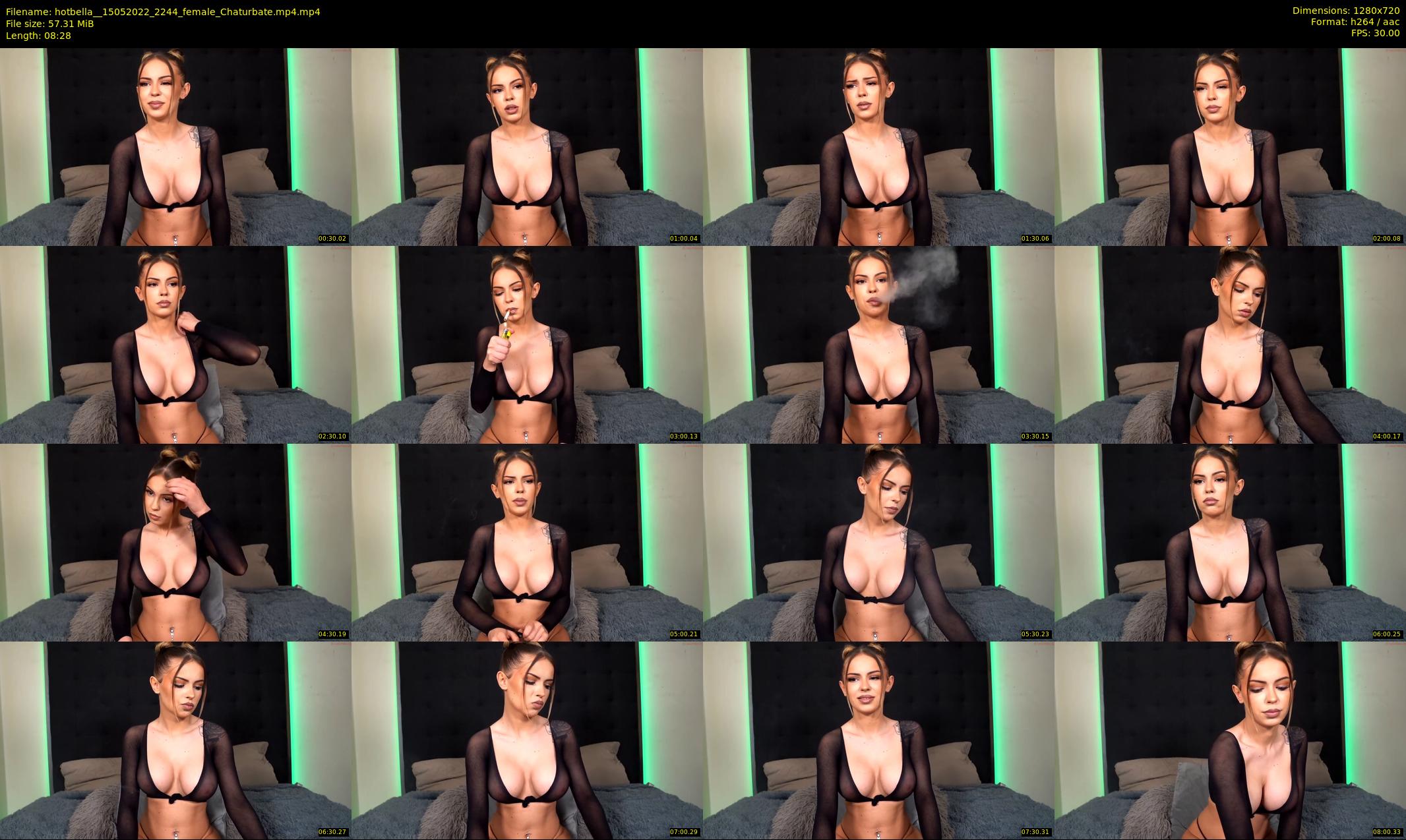 hotbella_ — 9 minute Chaturbate female cam show recording, 720p, May 15, 2022