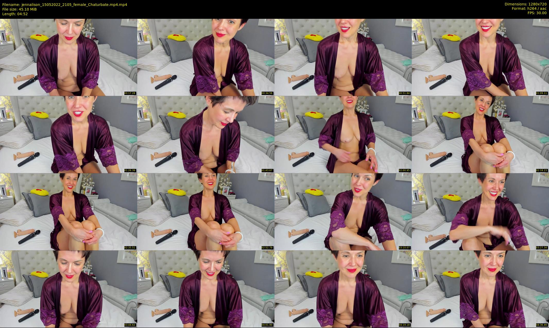 jennalison — 5 minute Chaturbate female cam show recording, 720p, May 15, 2022