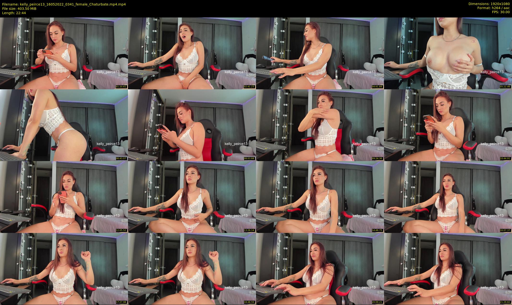 kelly_peirce13 — 23 minute Chaturbate female cam show recording, 1080p, May 16, 2022