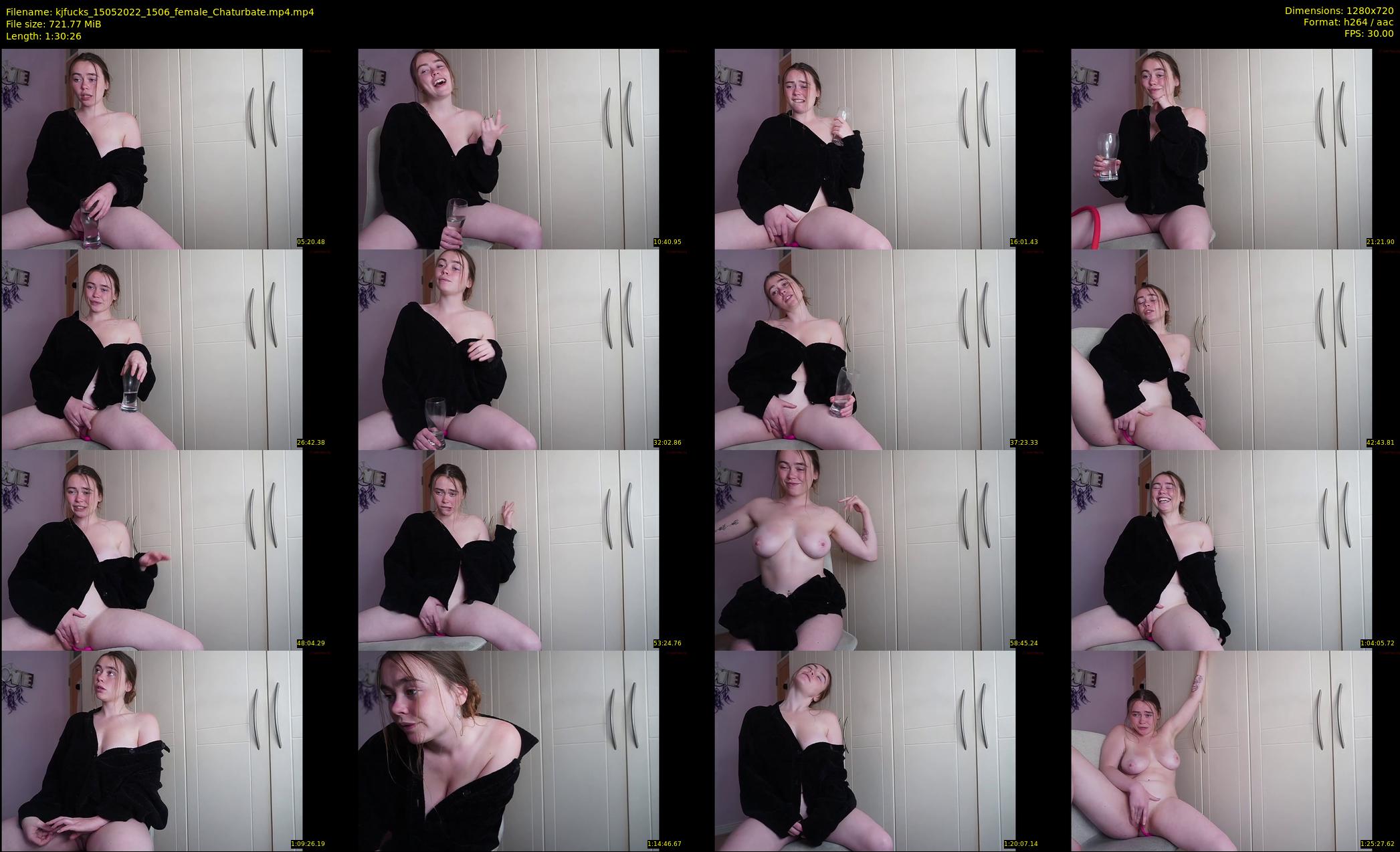kjfucks — 91 minute Chaturbate couple cam show recording, 720p, May 15, 2022