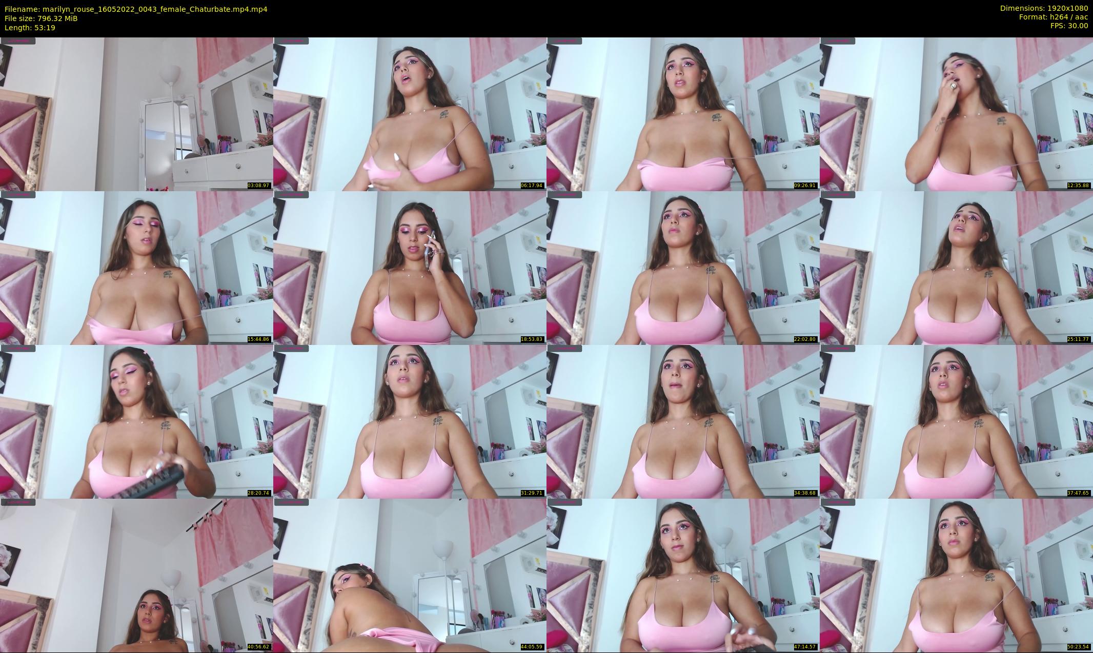 marilyn_rouse — 54 minute Chaturbate female cam show recording, 1080p, May 16, 2022