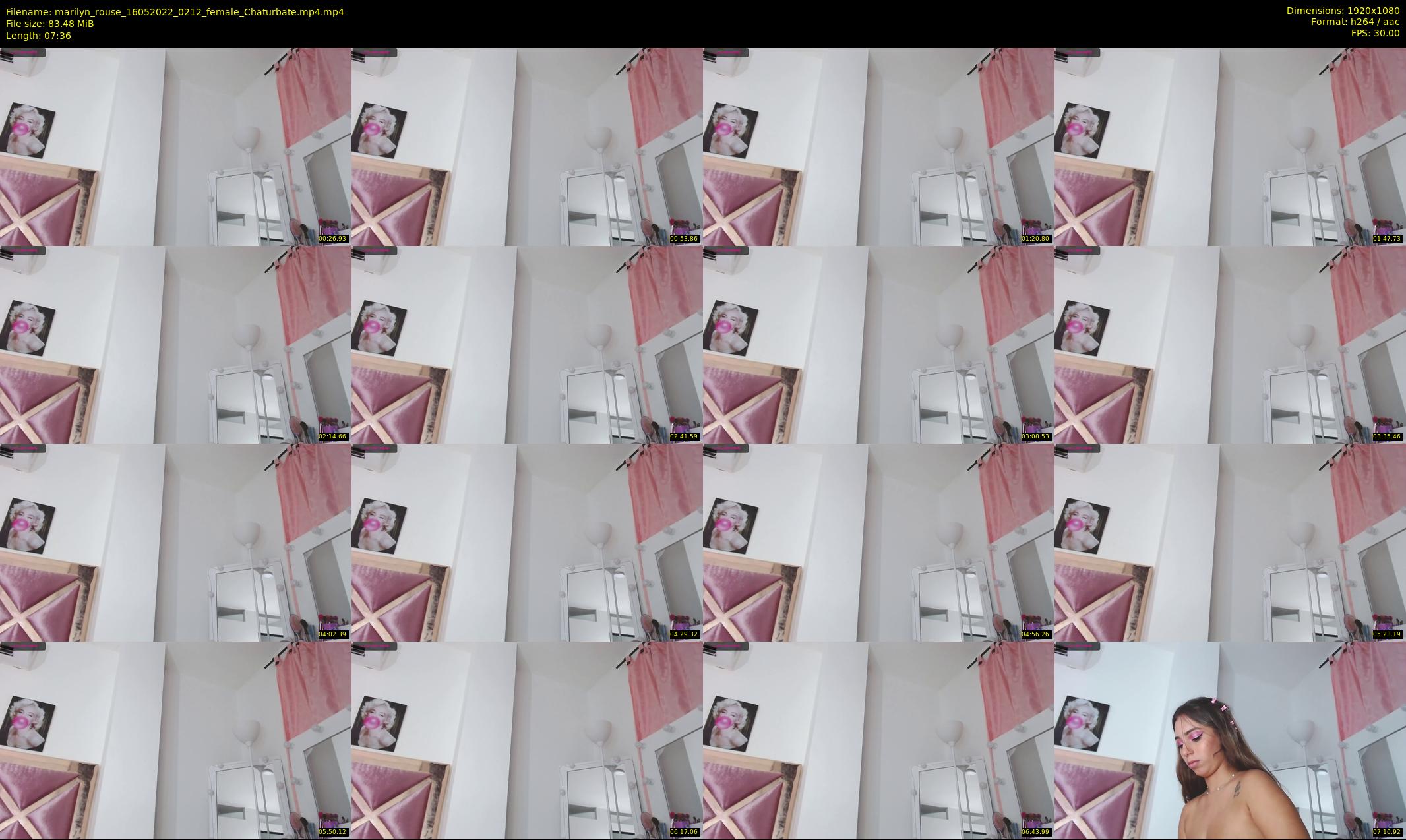 marilyn_rouse — 8 minute Chaturbate female cam show recording, 1080p, May 16, 2022