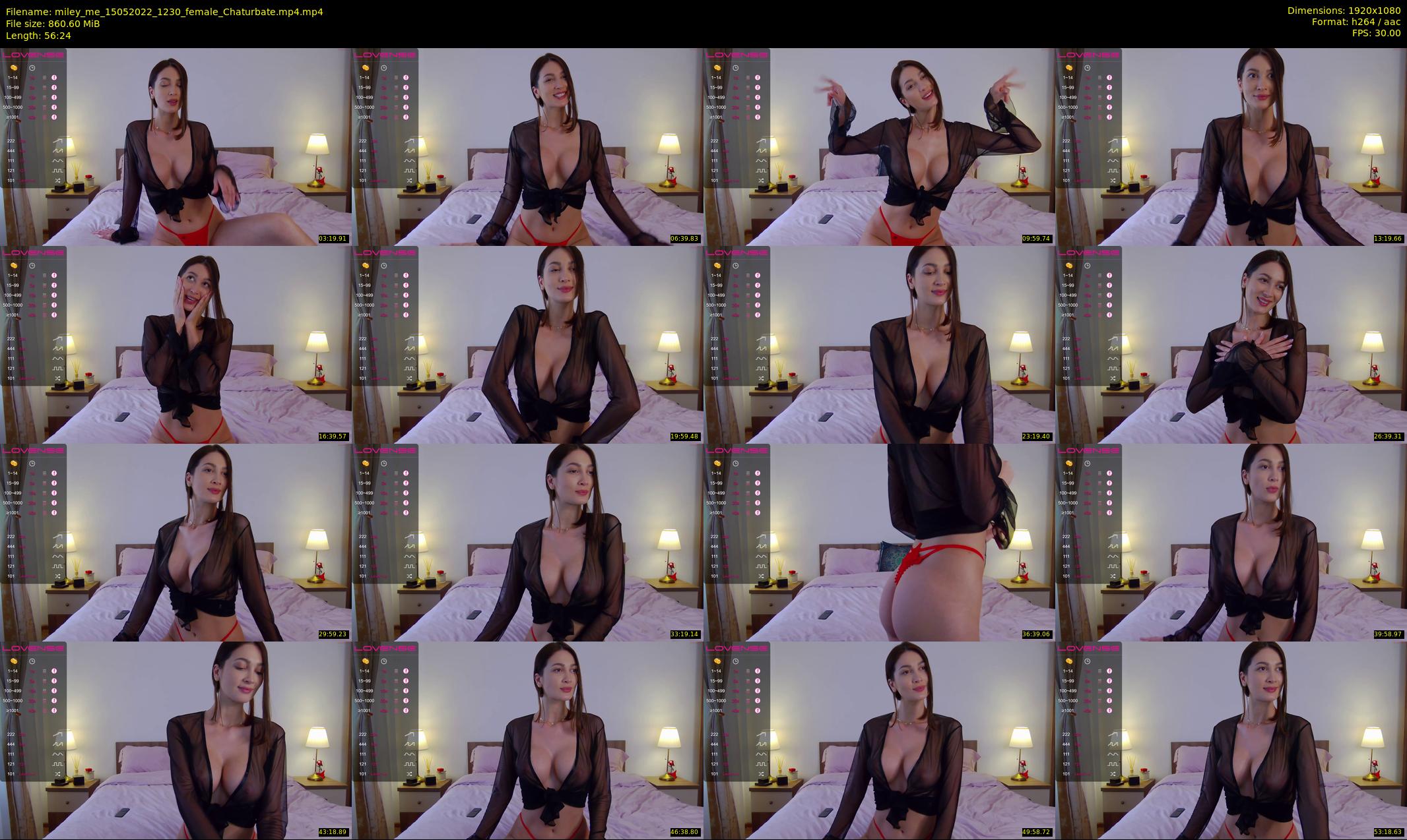 miley_me — 57 minute Chaturbate female cam show recording, 1080p, May 15, 2022