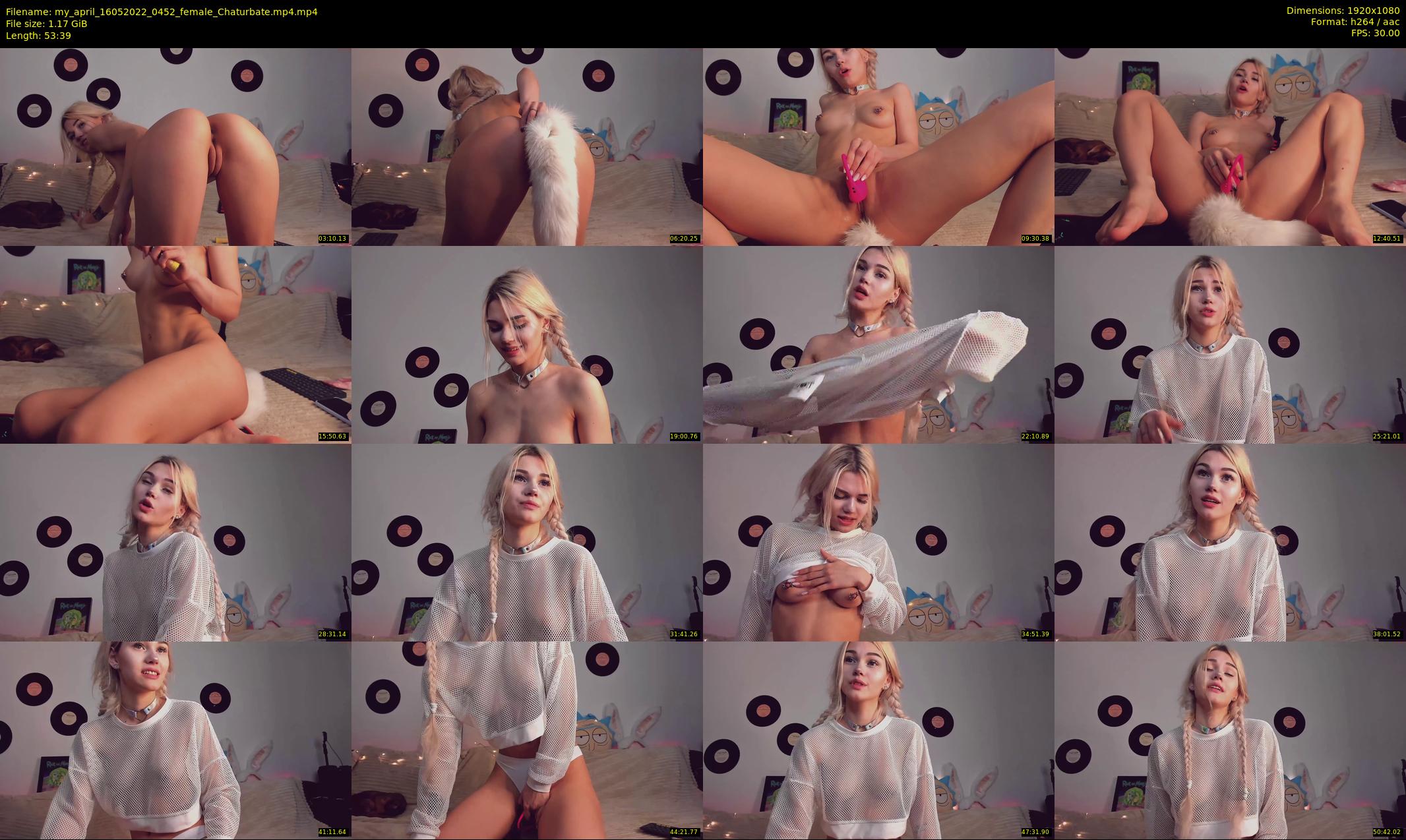 my_april — 54 minute Chaturbate female cam show recording, 1080p, May 16, 2022
