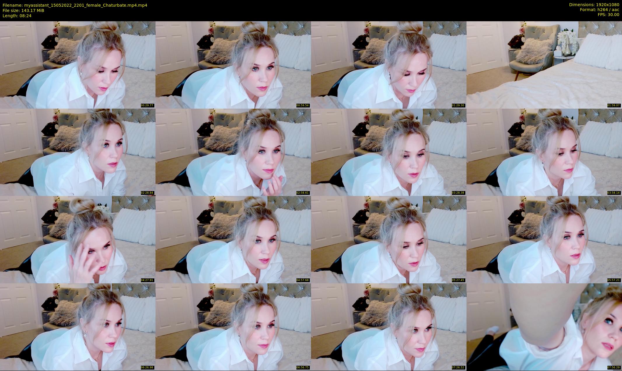 myassistant — 9 minute Chaturbate female cam show recording, 1080p, May 15, 2022