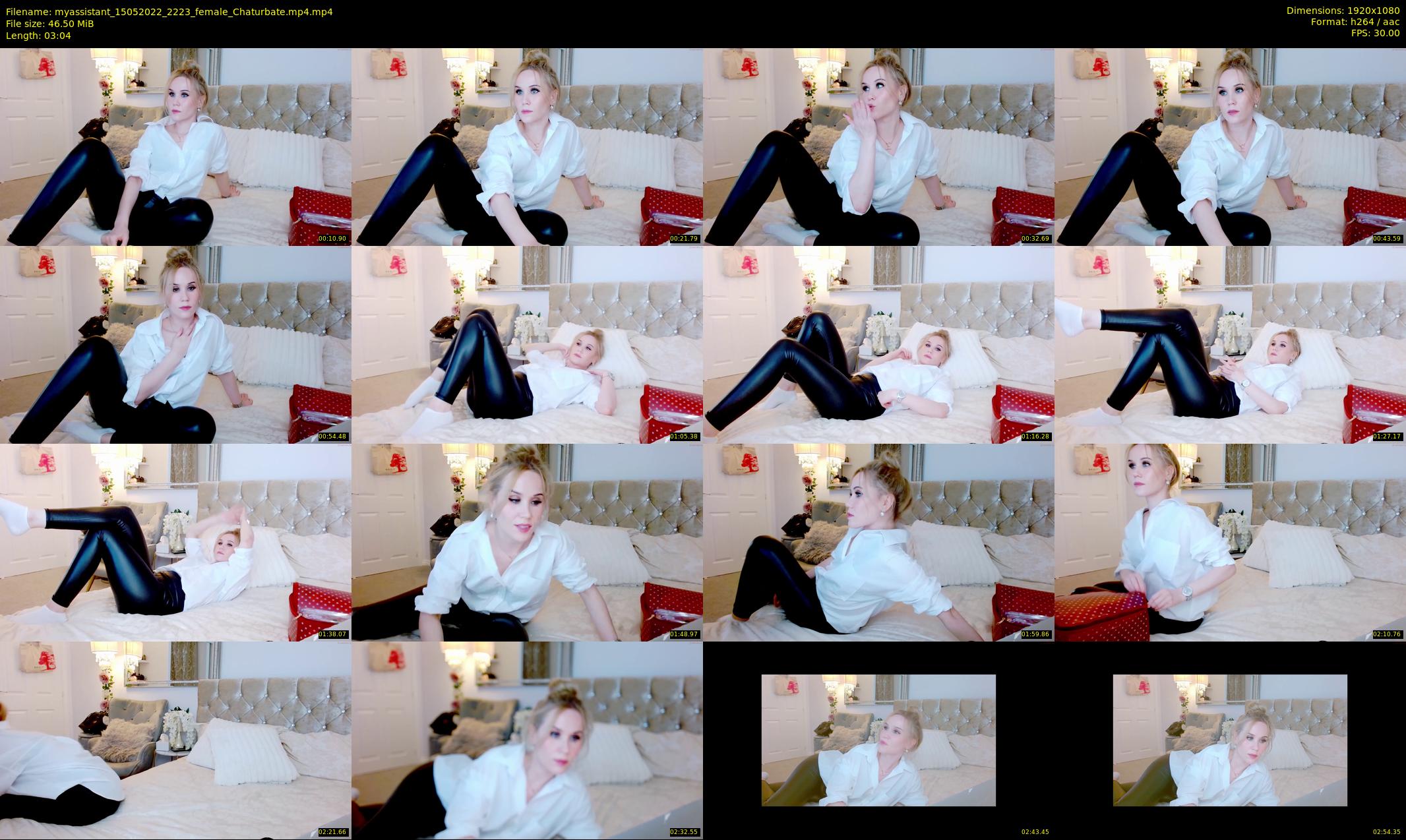myassistant — 4 minute Chaturbate female cam show recording, 1080p, May 15, 2022
