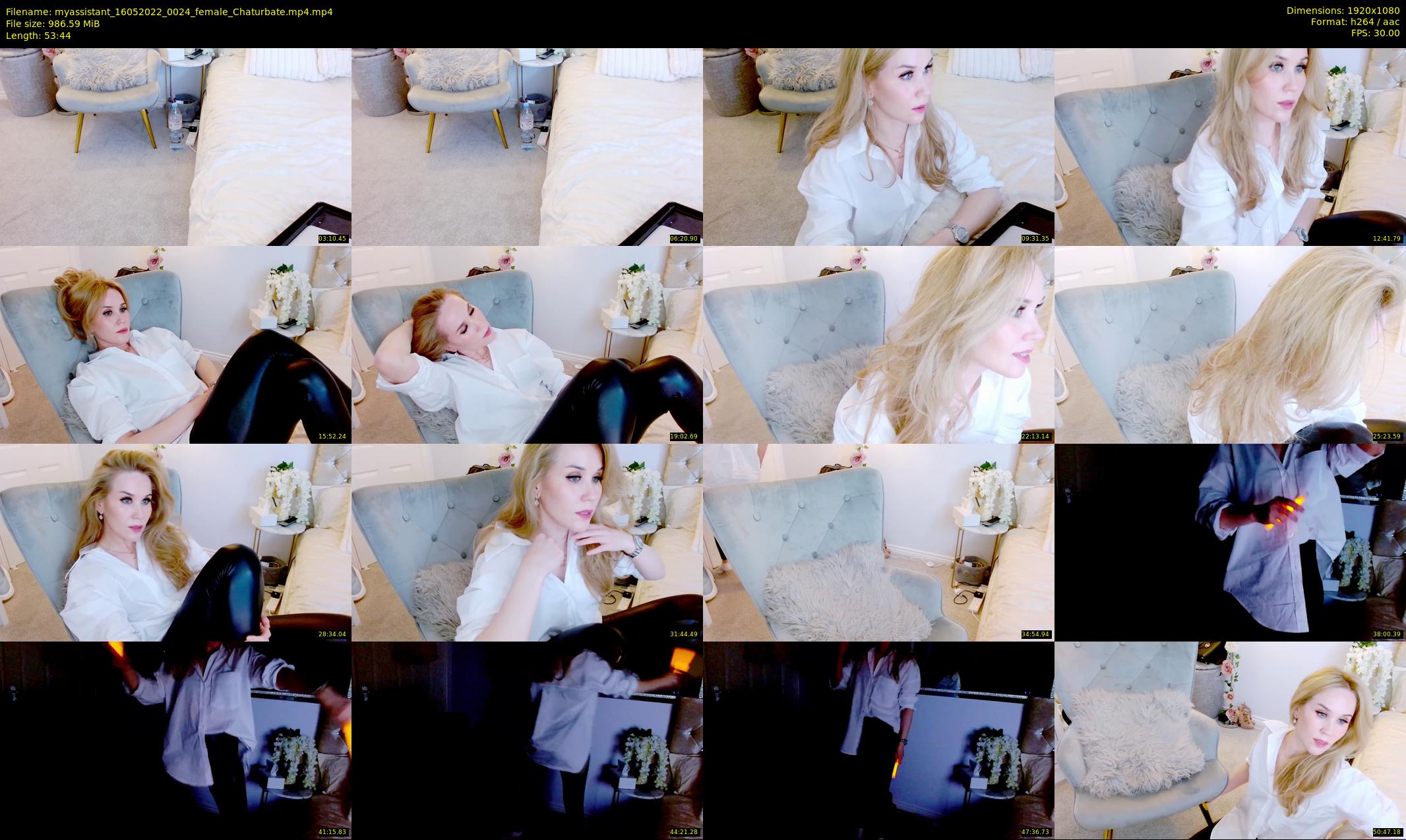 myassistant — 54 minute Chaturbate female cam show recording, 1080p, May 16, 2022