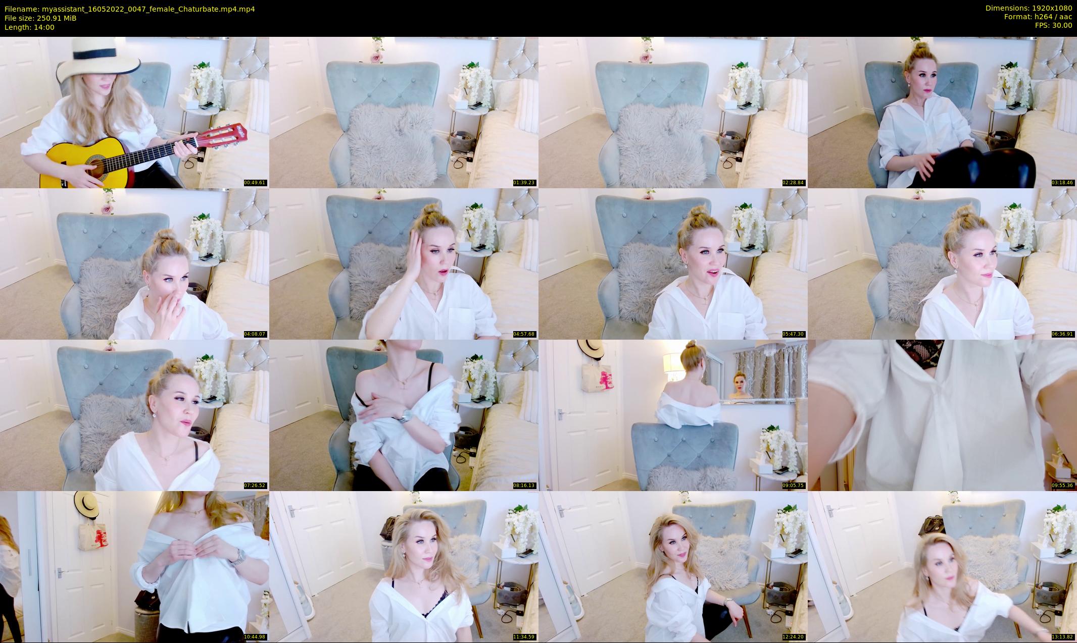 myassistant — 14 minute Chaturbate female cam show recording, 1080p, May 16, 2022