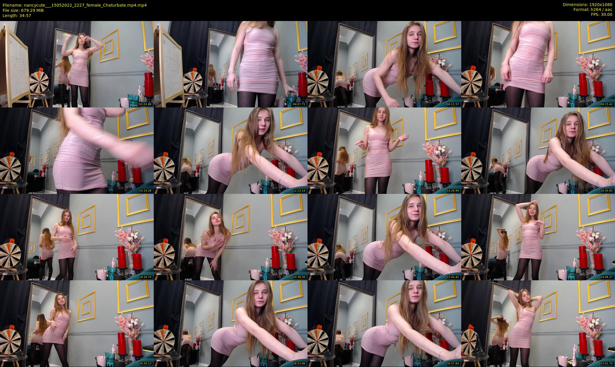 nancycute__ — 35 minute Chaturbate female cam show recording, 1080p, May 15, 2022