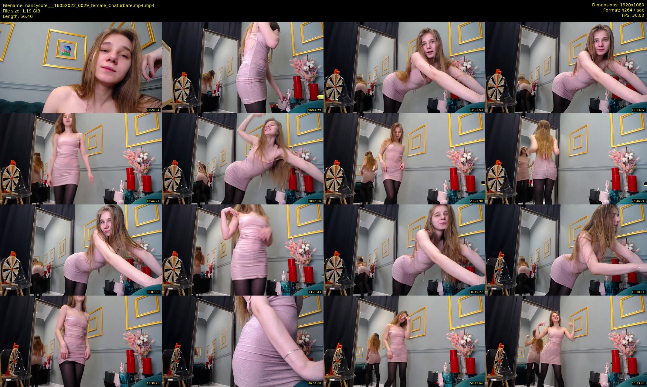 nancycute__ — 57 minute Chaturbate female cam show recording, 1080p, May 16, 2022