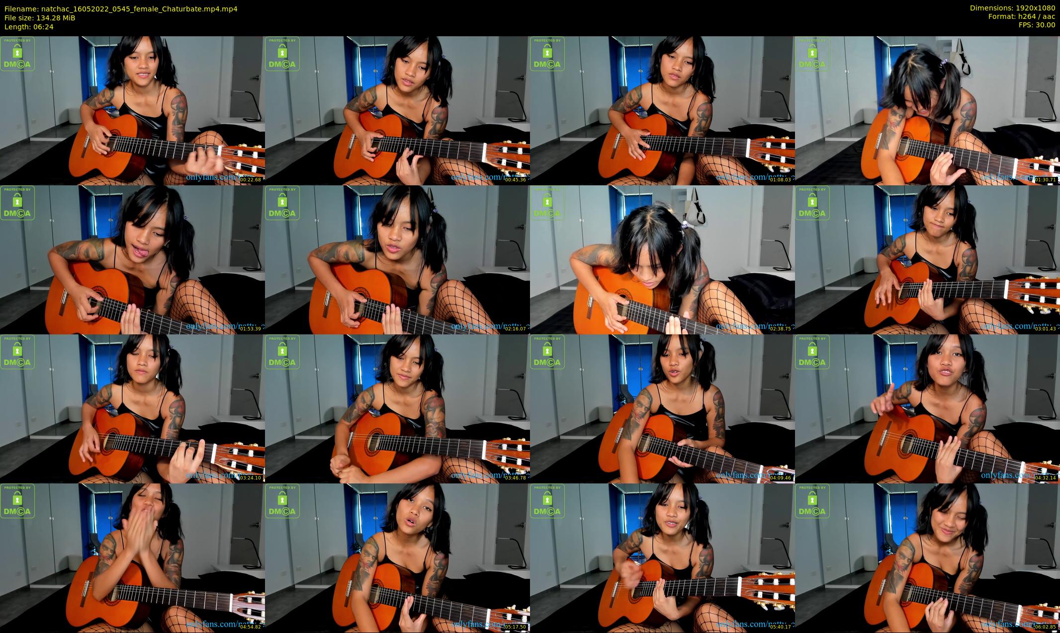 natchac — 7 minute Chaturbate female cam show recording, 1080p, May 16, 2022