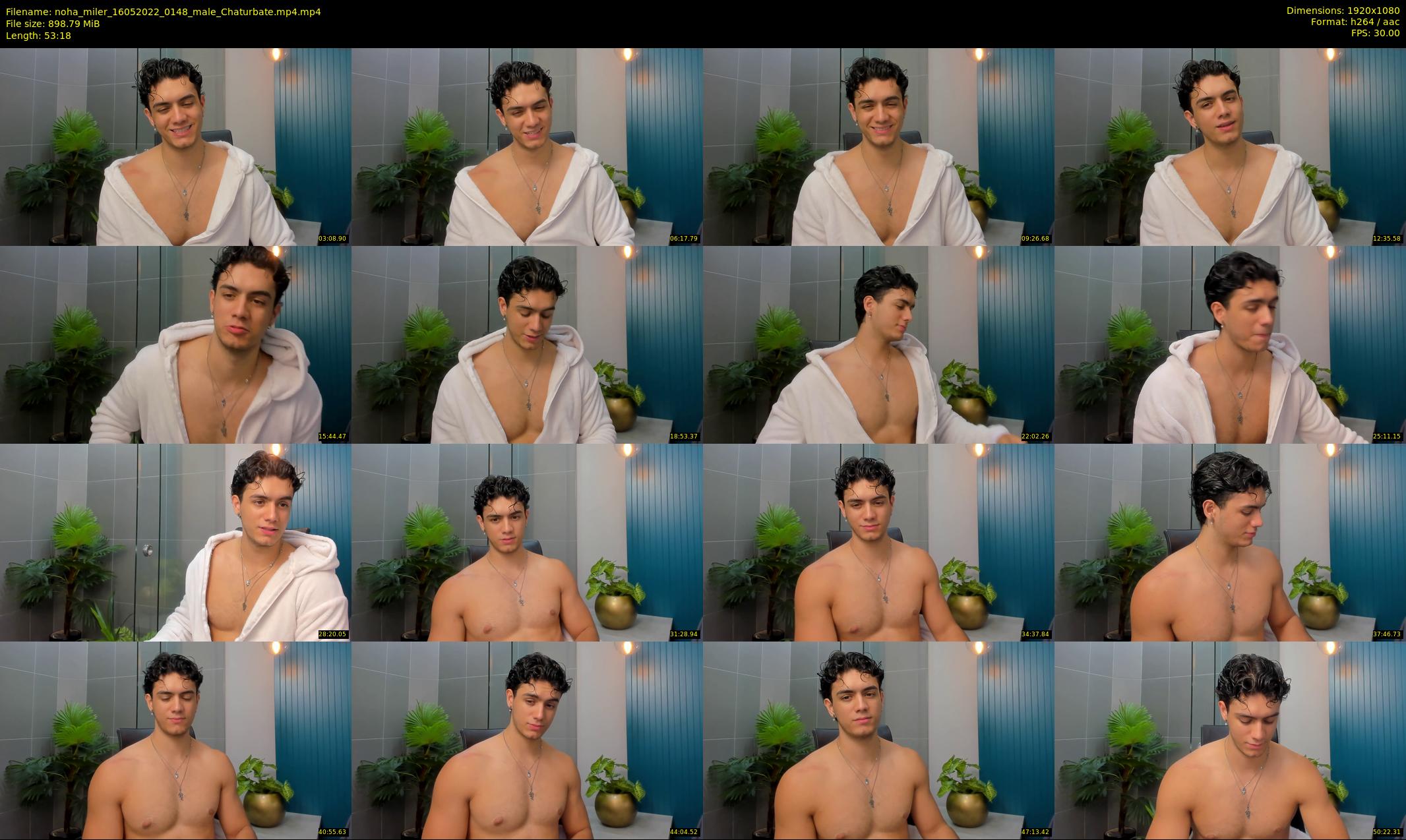 noha_miler — 54 minute Chaturbate male cam show recording, 1080p, May 16, 2022