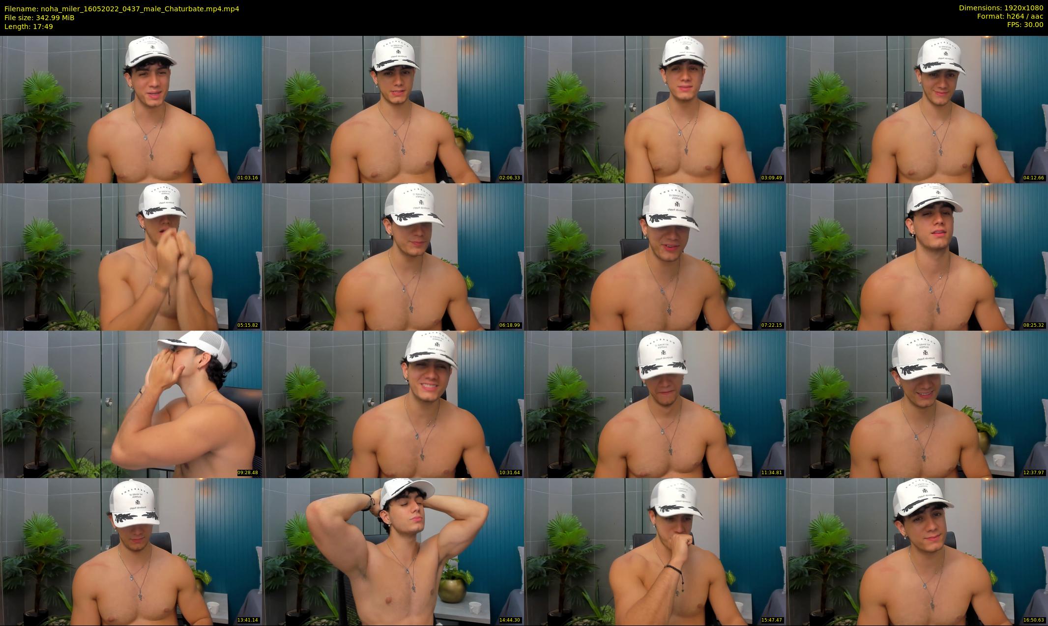 noha_miler — 18 minute Chaturbate male cam show recording, 1080p, May 16, 2022