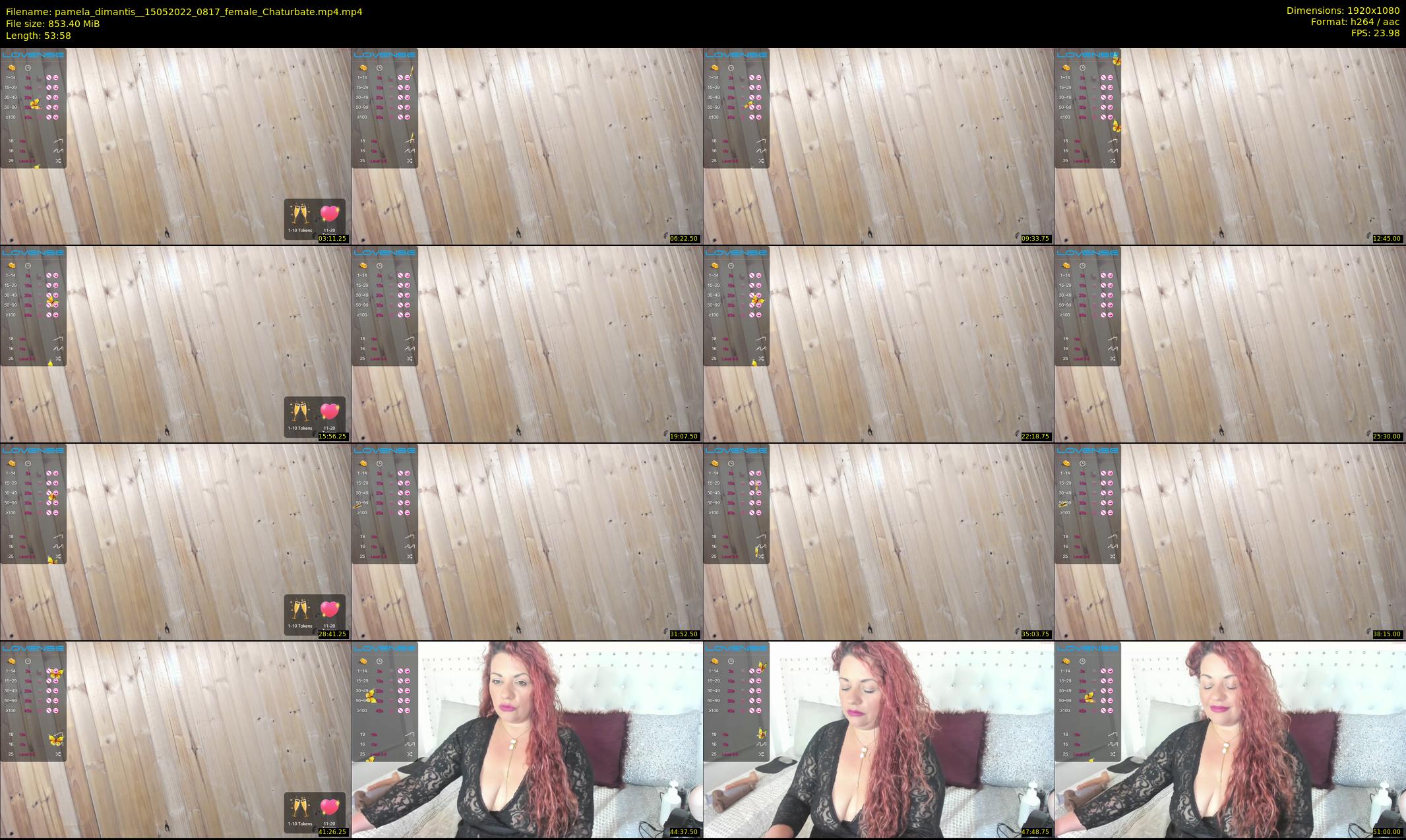 pamela_dimantis_ — 54 minute Chaturbate female cam show recording, 1080p, May 15, 2022