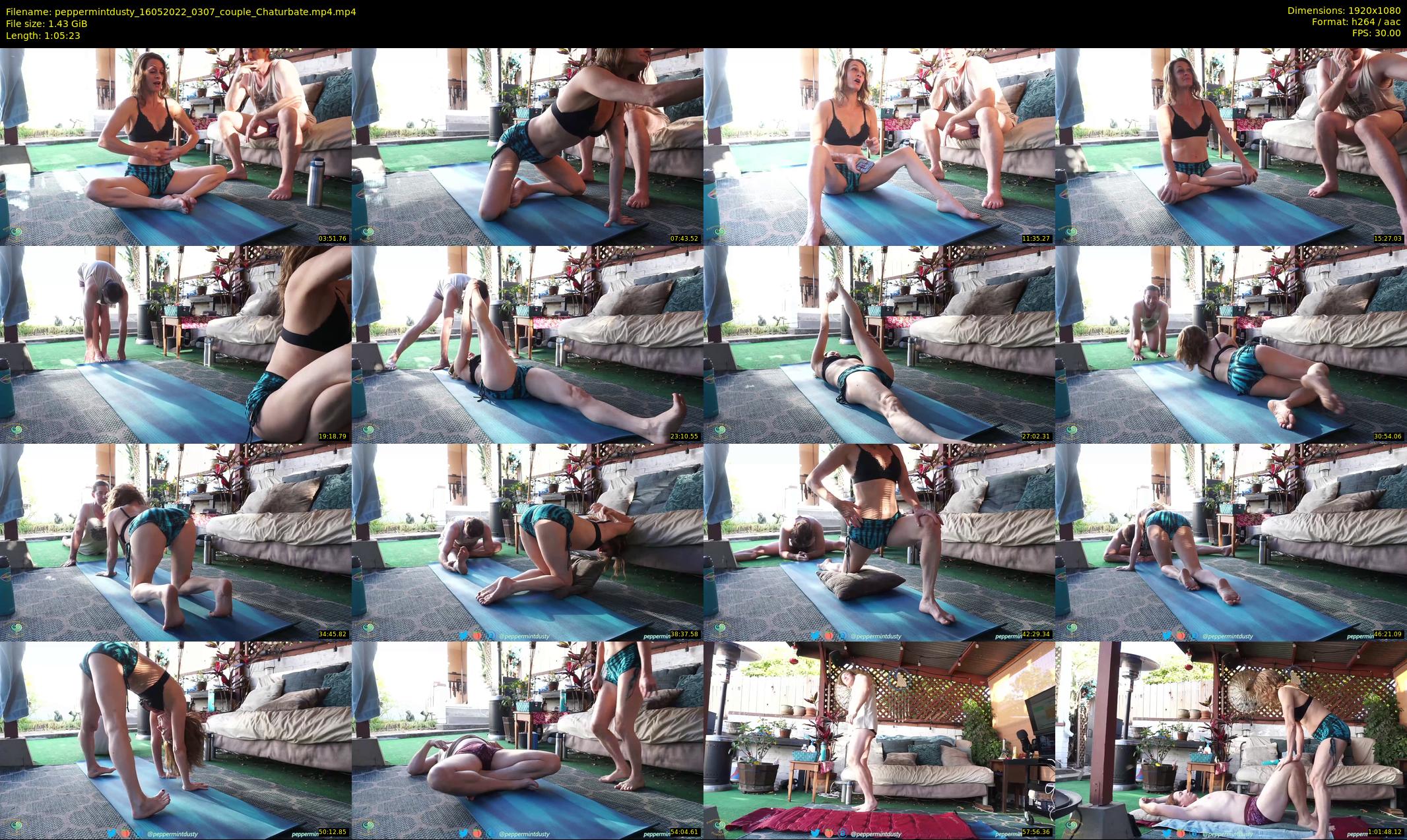 peppermintdusty — 66 minute Chaturbate couple cam show recording, 1080p, May 16, 2022