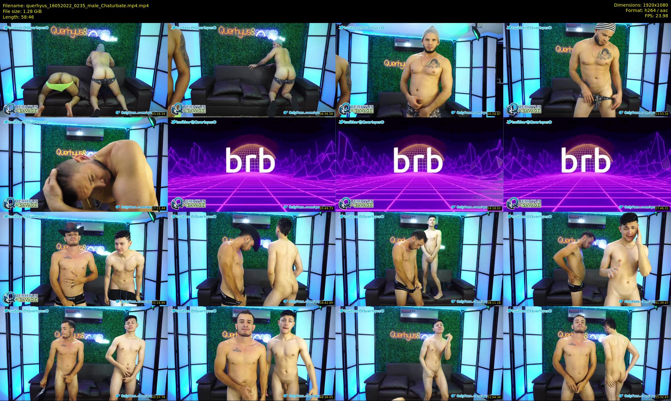 querhyus — 59 minute Chaturbate male cam show recording, 1080p, May 16, 2022