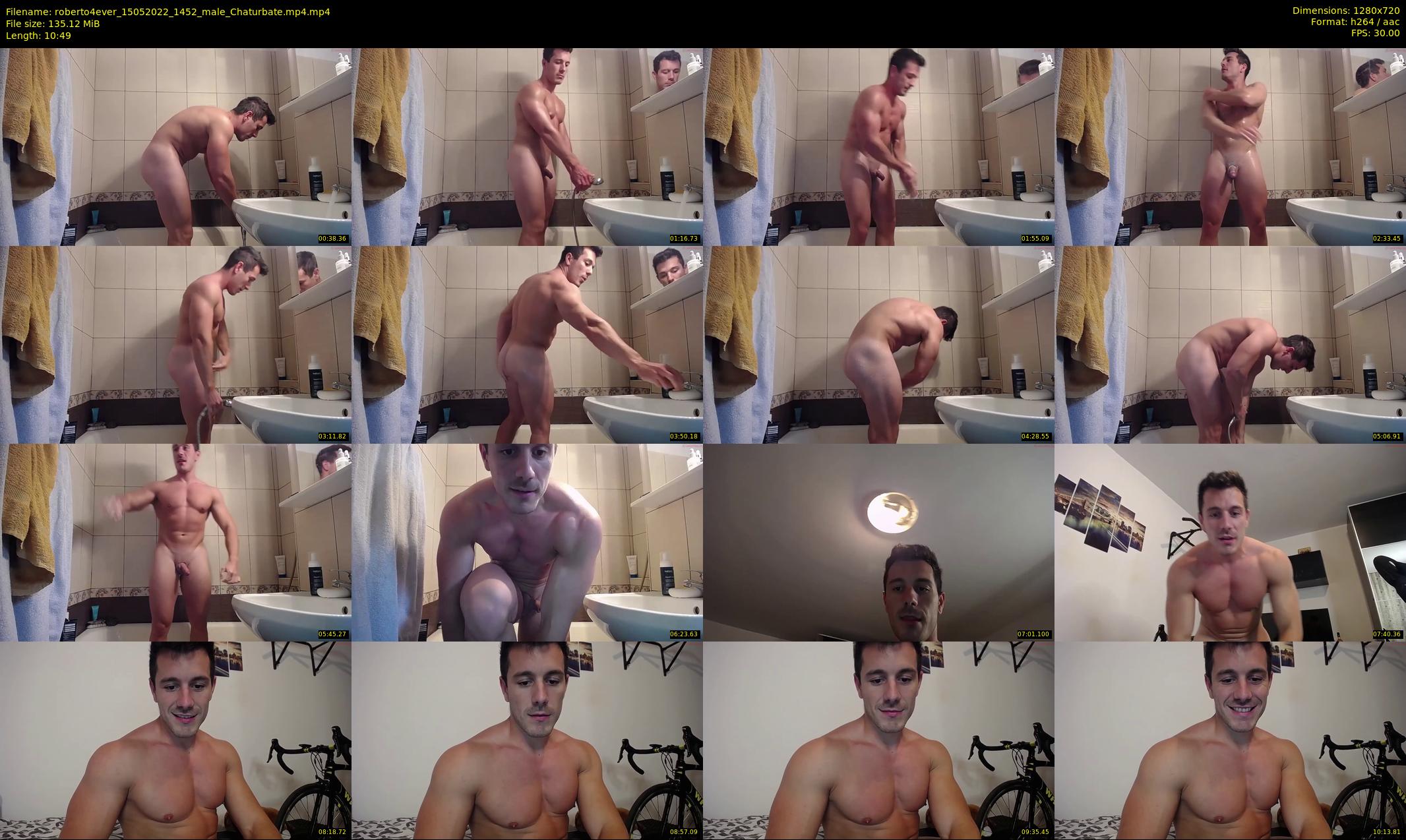 roberto4ever — 11 minute Chaturbate male cam show recording, 720p, May 15, 2022