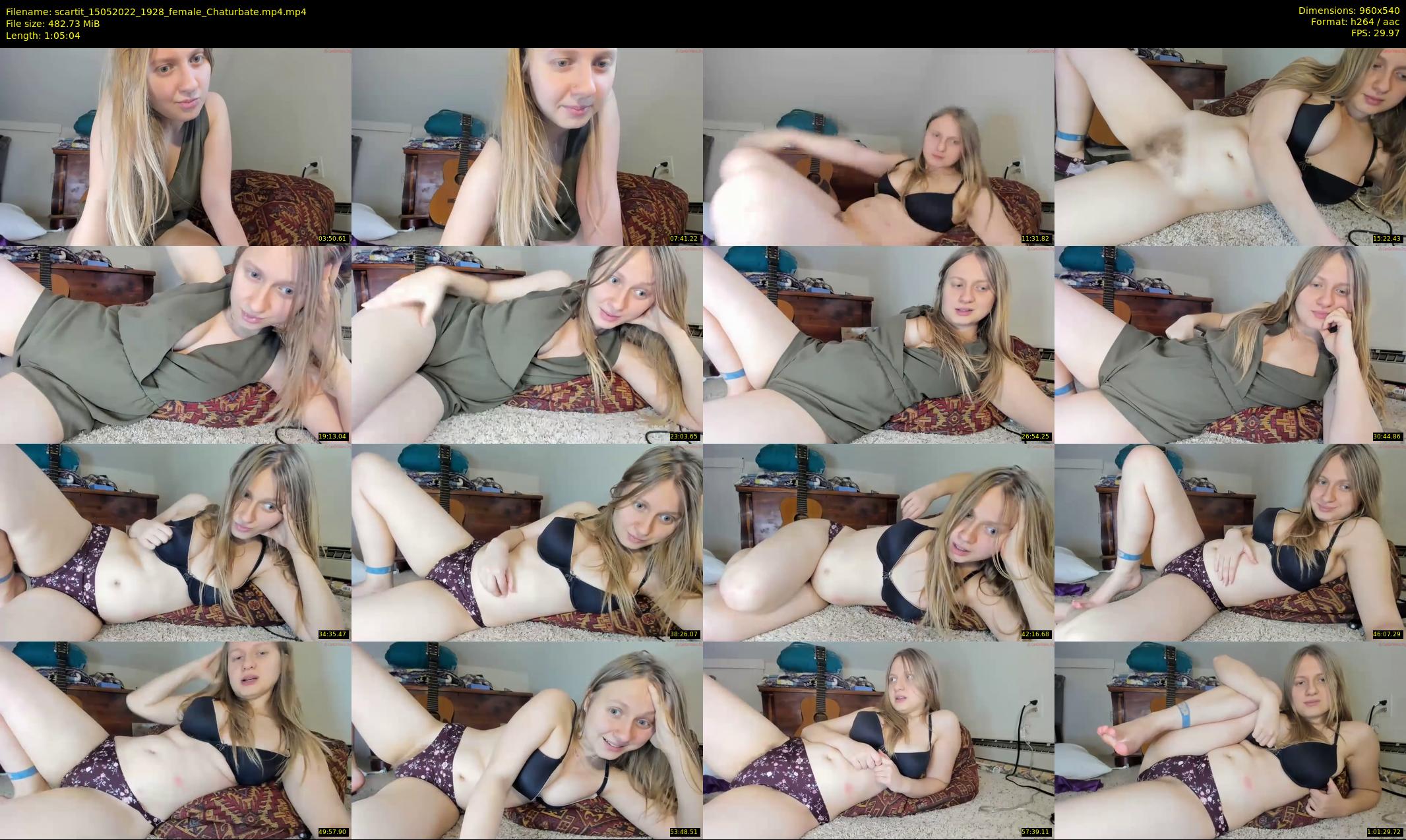 scartit — 66 minute Chaturbate female cam show recording, 480p, May 15, 2022