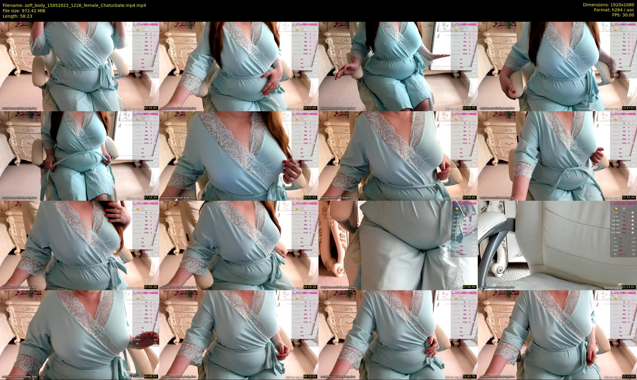 soft_body — 59 minute Chaturbate female cam show recording, 1080p, May 15, 2022
