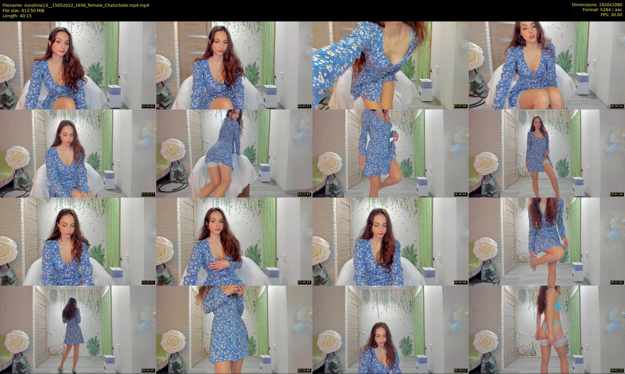 sunshine13_ — 41 minute Chaturbate female cam show recording, 1080p, May 15, 2022