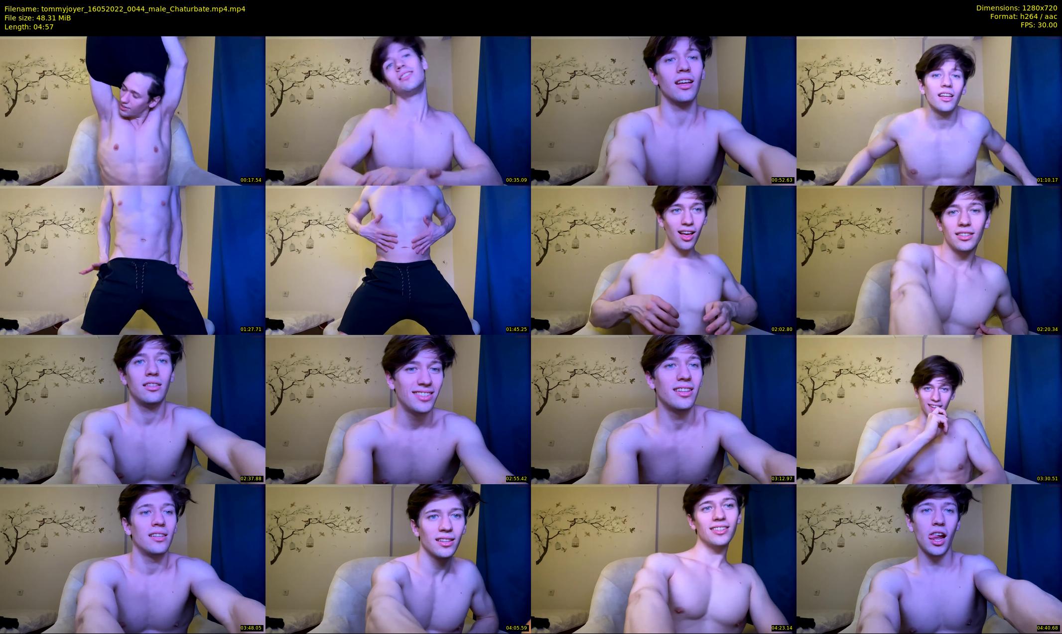 tommyjoyer — 5 minute Chaturbate male cam show recording, 720p, May 16, 2022