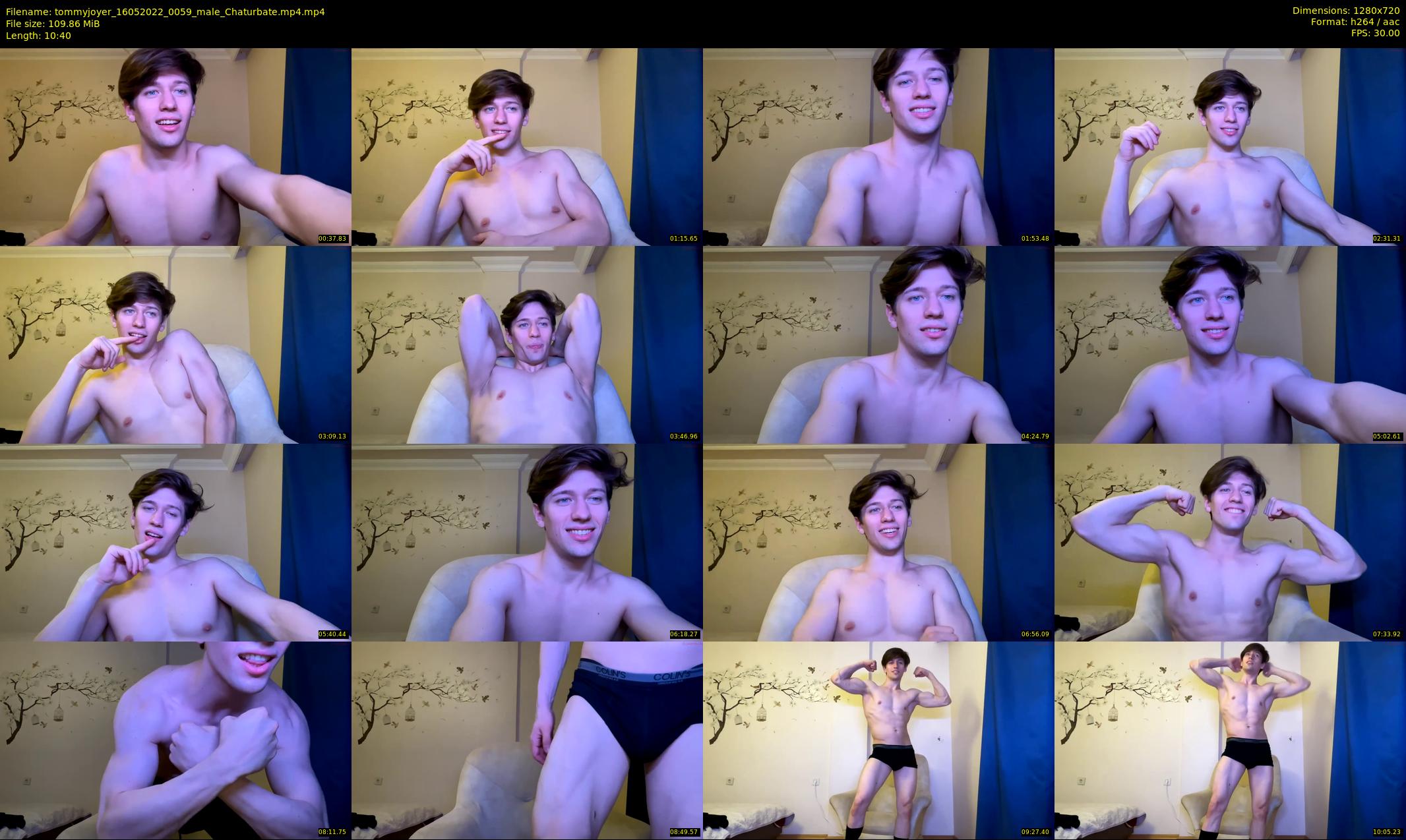 tommyjoyer — 11 minute Chaturbate male cam show recording, 720p, May 16, 2022