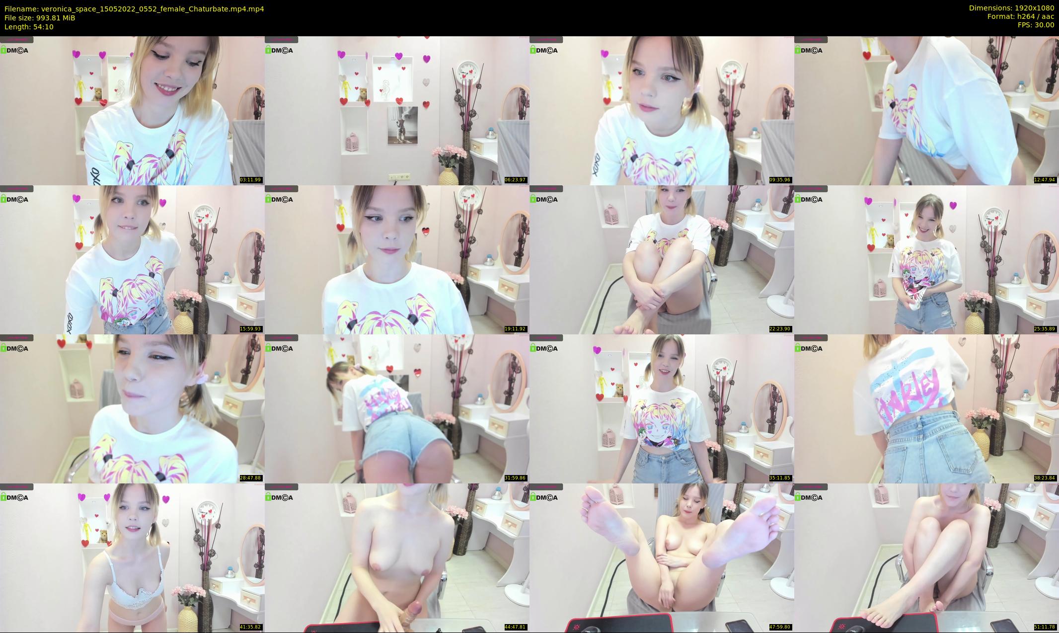 veronica_space — 55 minute Chaturbate female cam show recording, 1080p, May 15, 2022